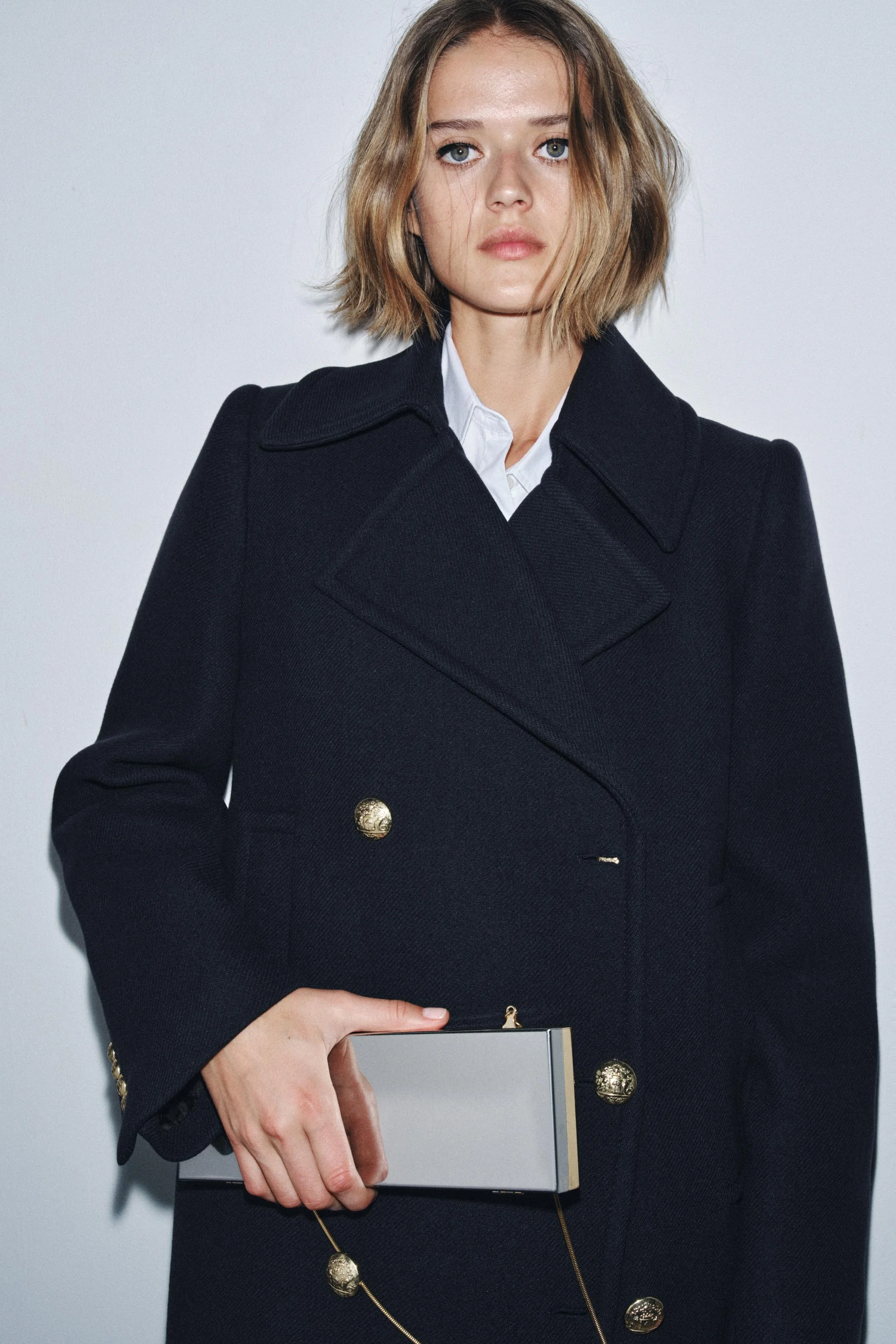 کیف کلاچ فلزی سخت