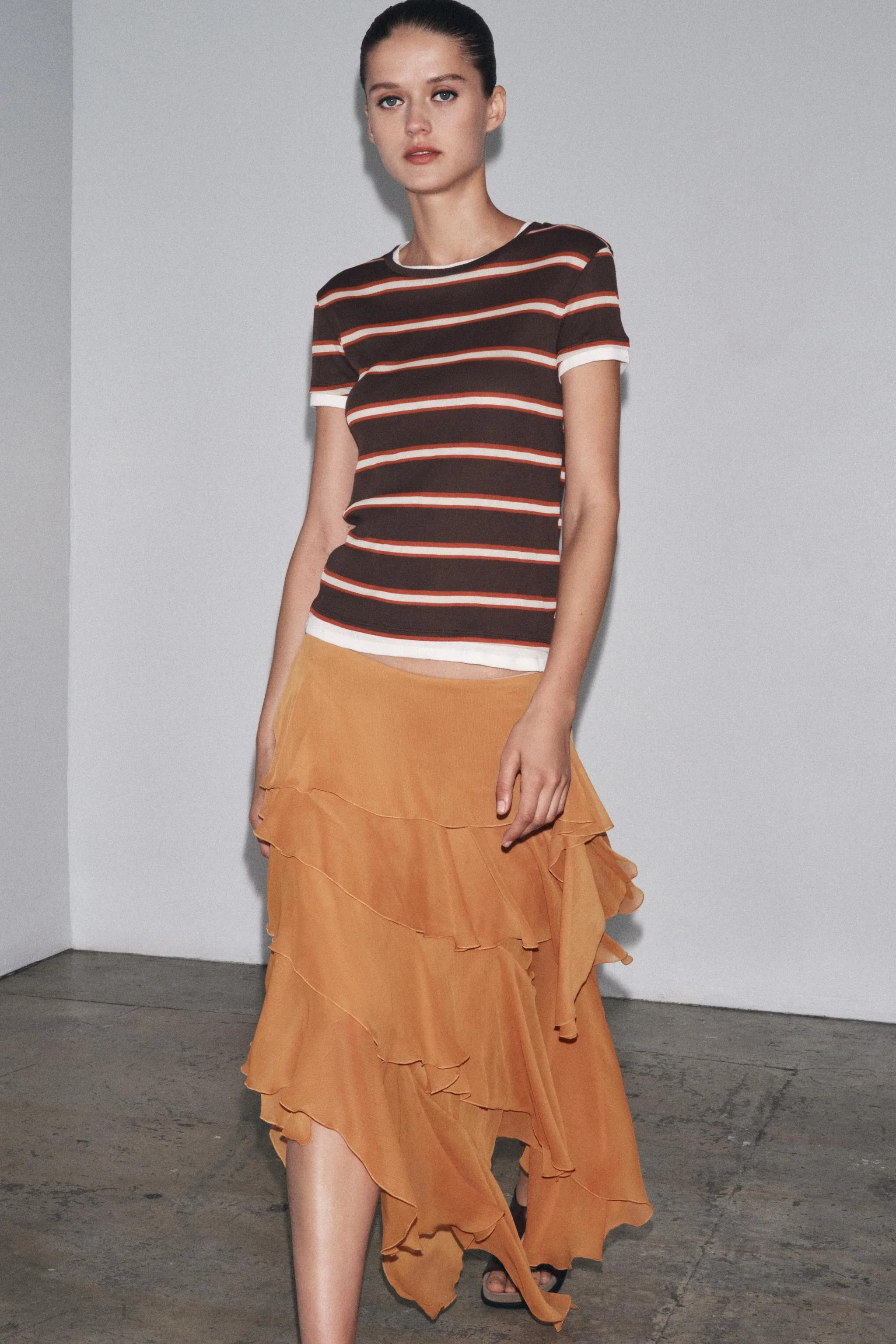 تی شرت راه راه دوبل