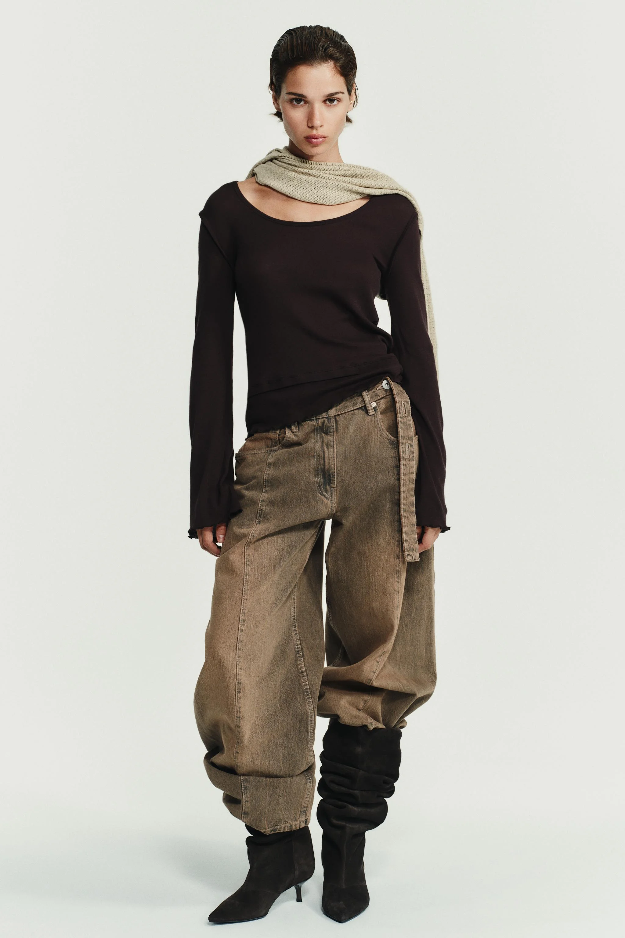 تی شرت با افکت دوبل نرم