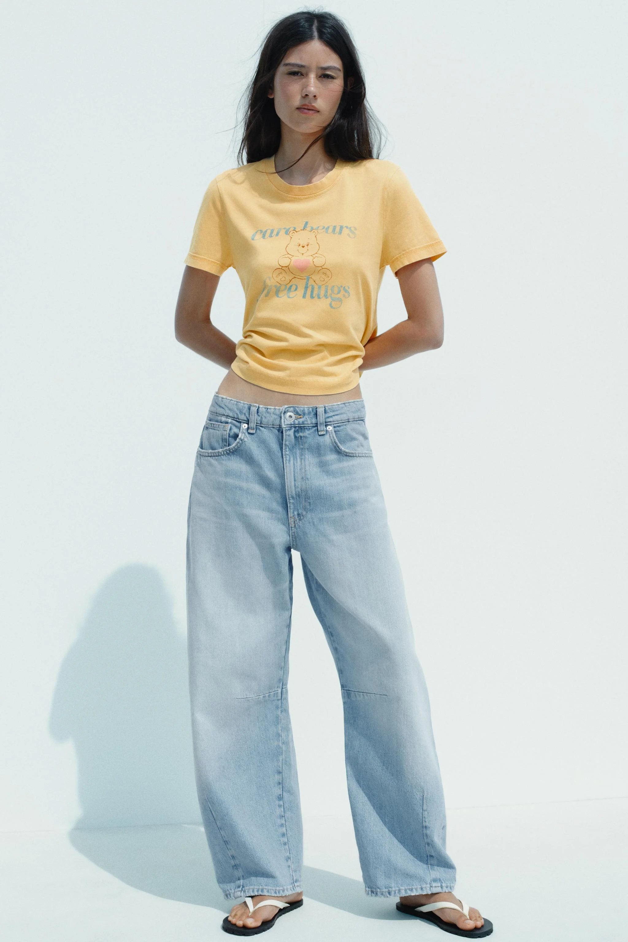 تی‌شرت با طرح محو شونده خرس‌های مهربان