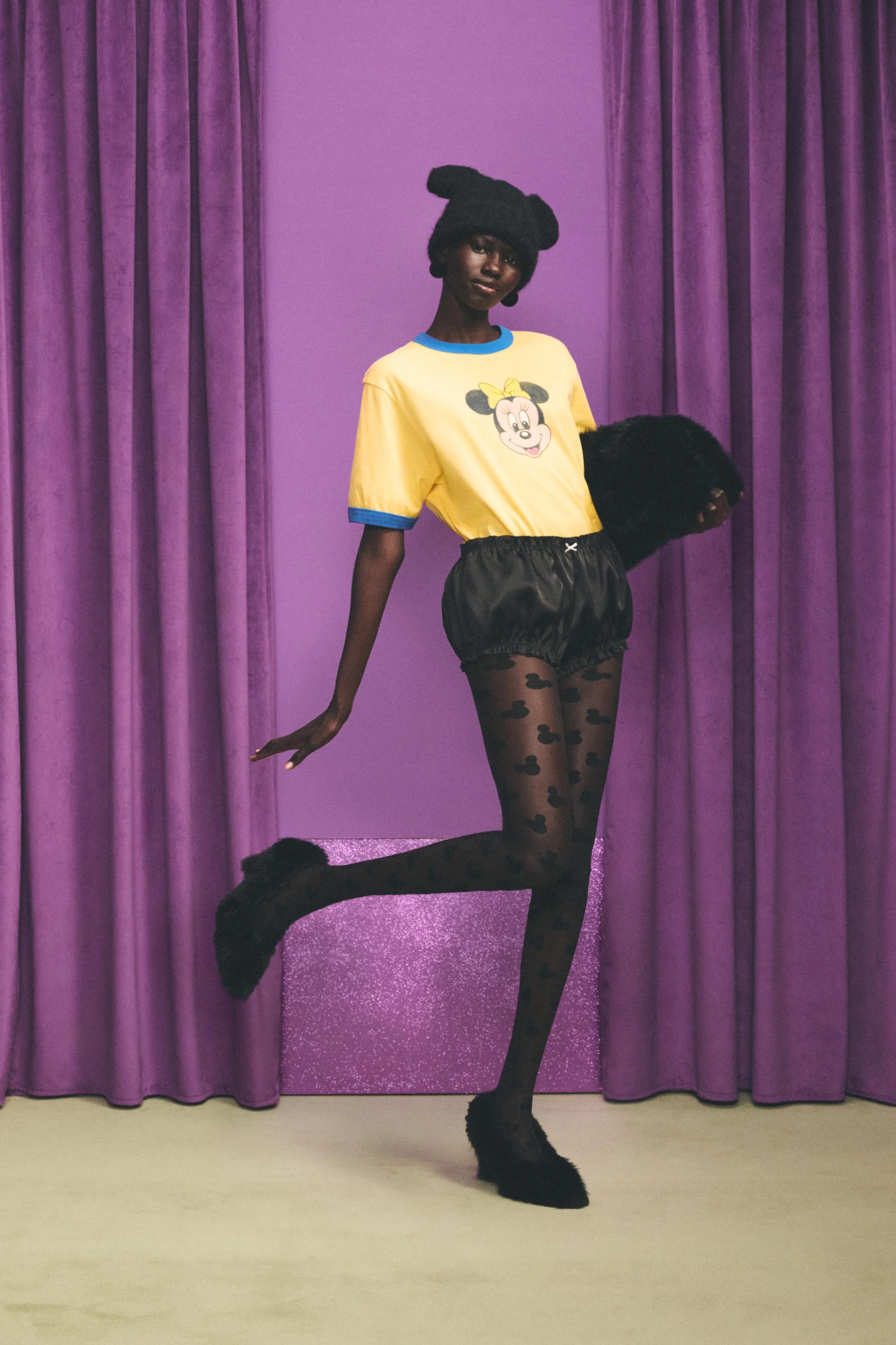 تی شرت مینی موس هری لمبرت برای زارا ایکس دیزنی