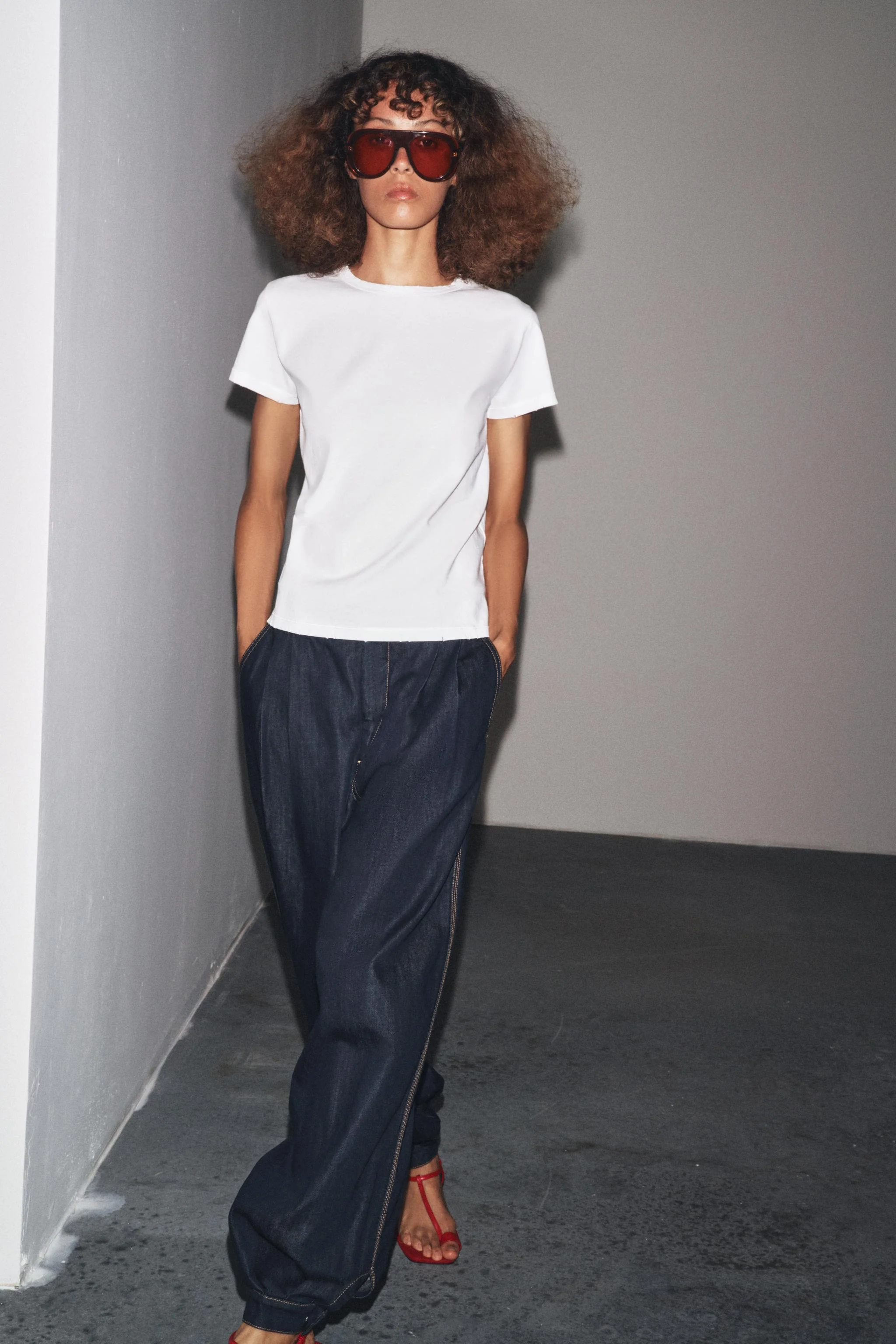 تی شرت معمولی طرح دار