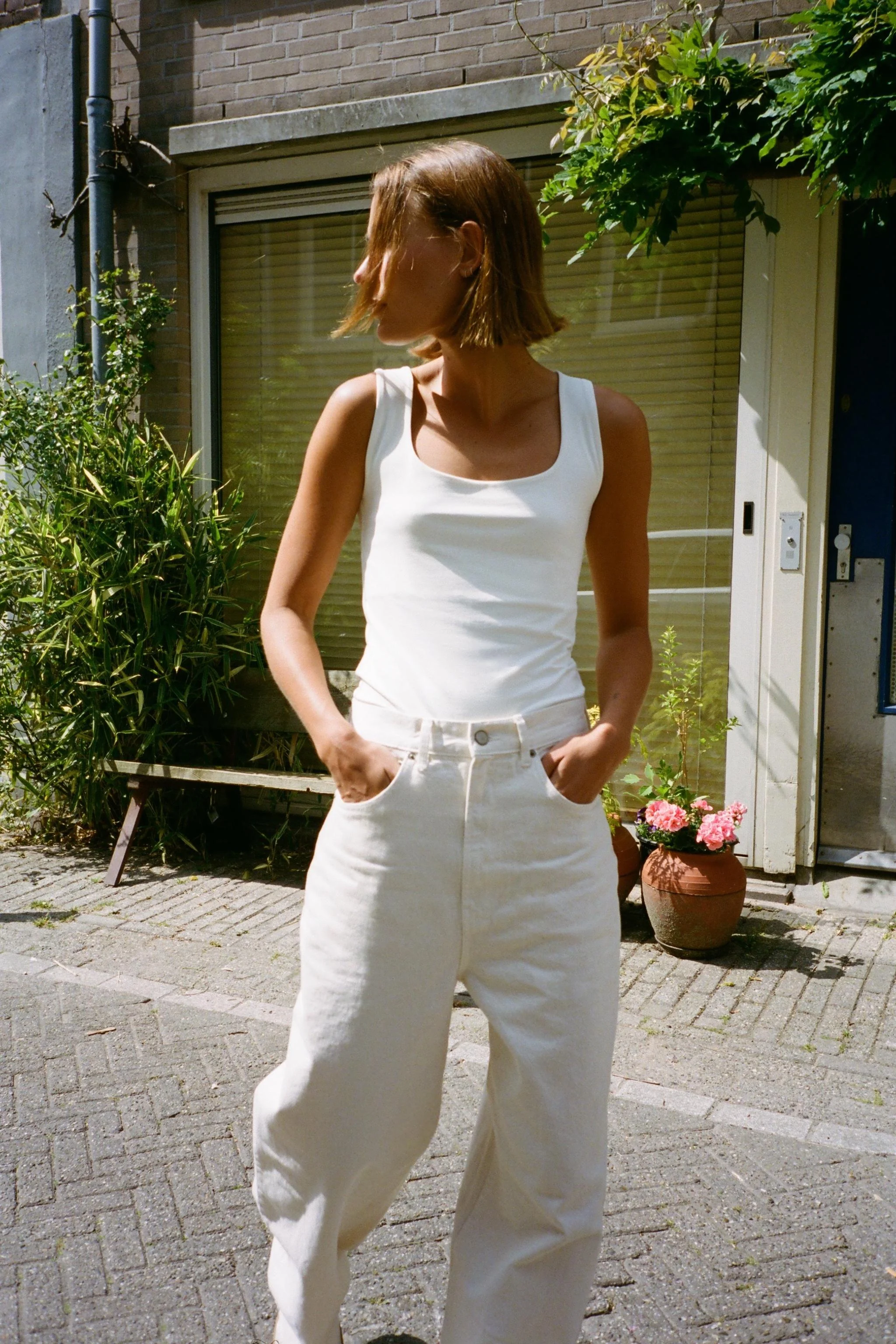 تاپ پلی آمید با بند پهن