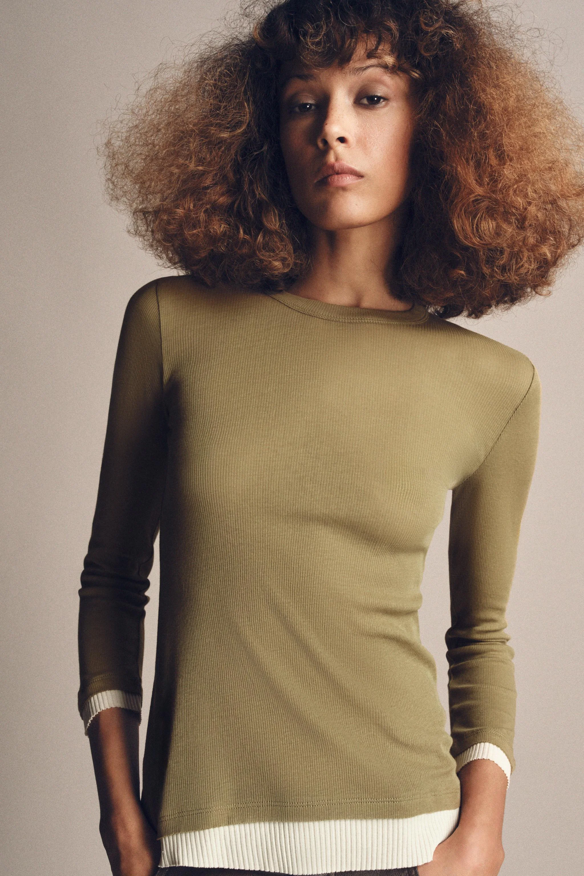 تی‌شرت پنبه‌ای سوپیما® دوبل