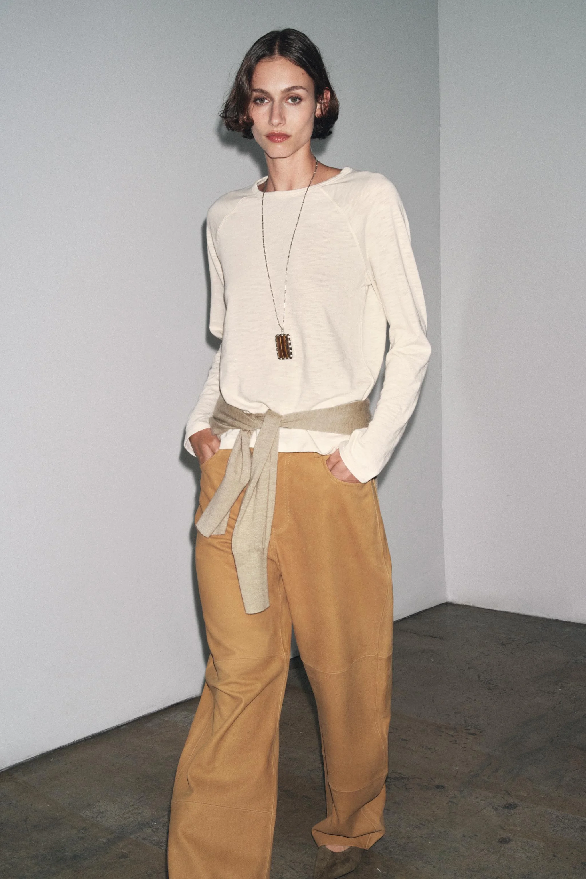 تی شرت آستین رگلان نخی