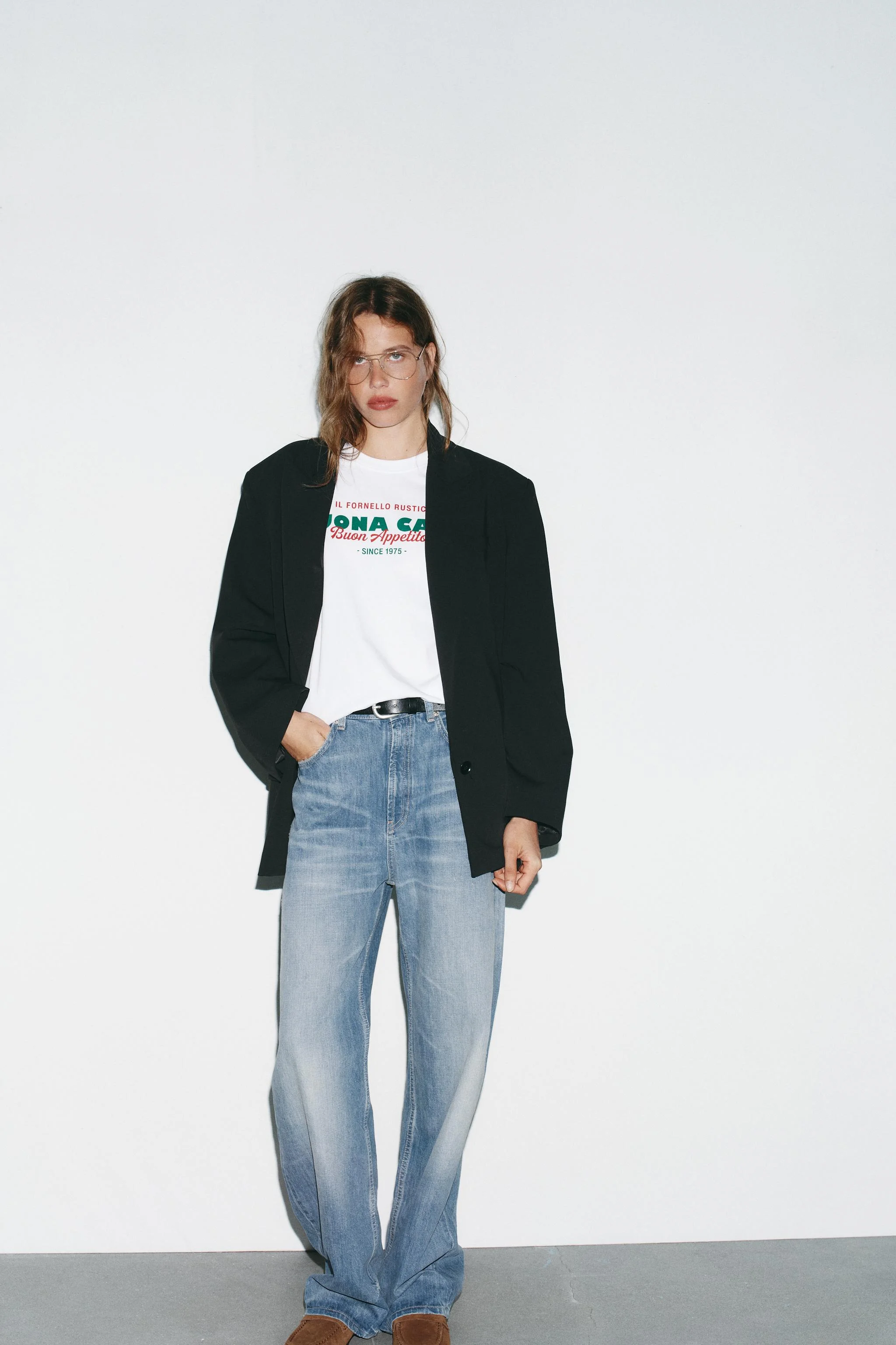 تی شرت با چاپ نوشته