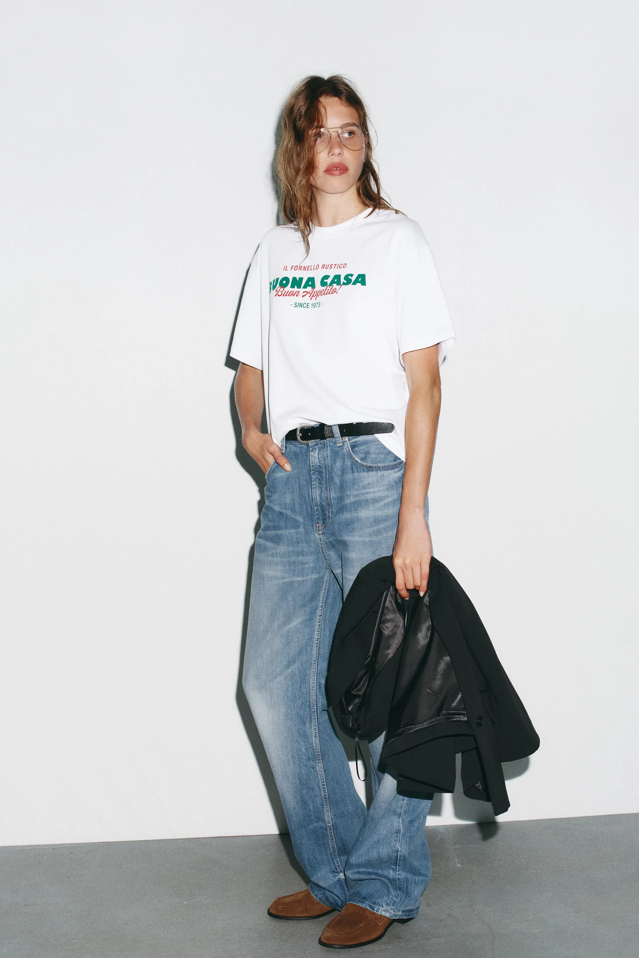 تی شرت با چاپ نوشته