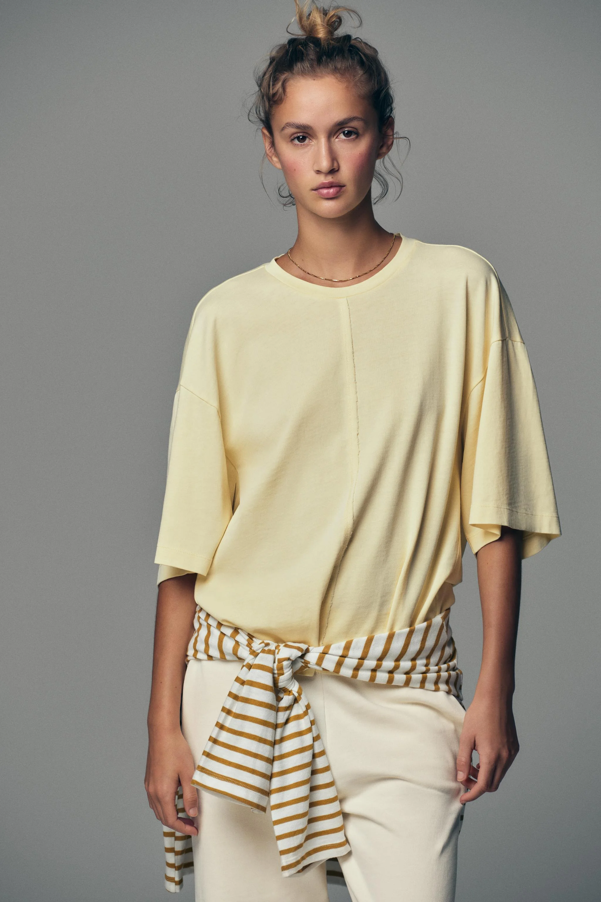 تی شرت سایز بزرگ شسته شده