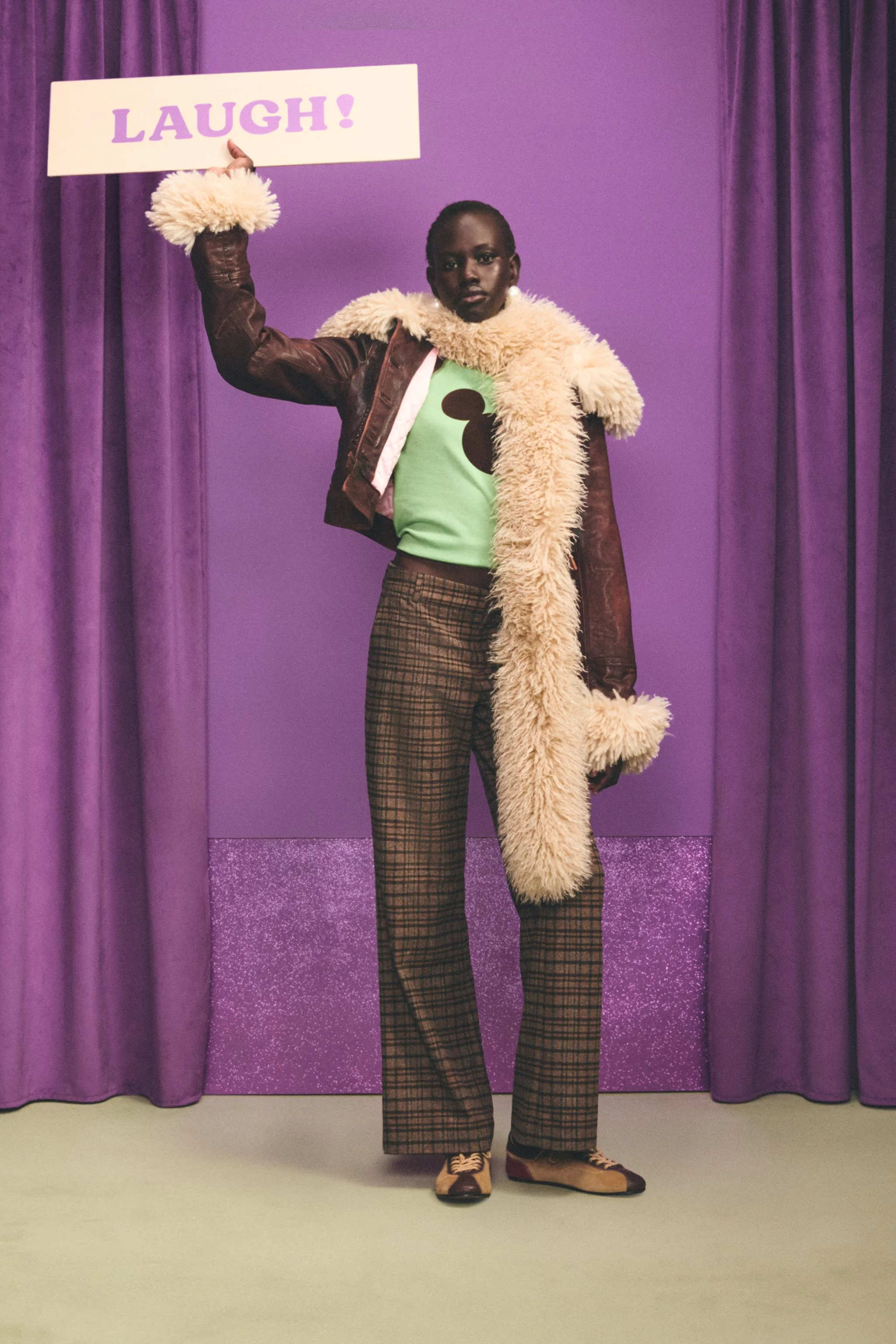 تی شرت طرح شبح میکی موس هری لمبرت برای زارا ایکس دیزنی