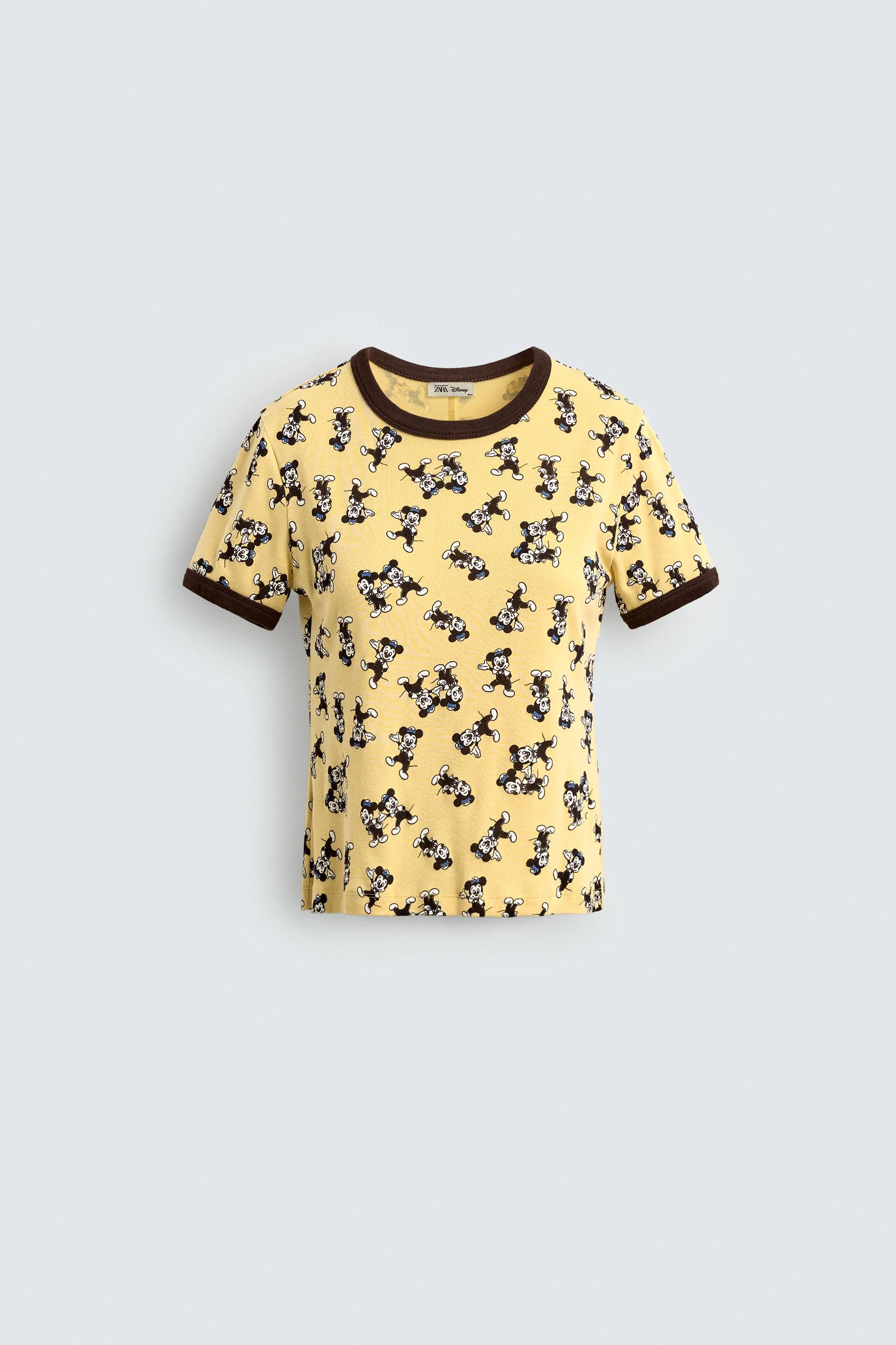 تی شرت طرح دار دیزنی با همکاری هری لمبرت برای زارا