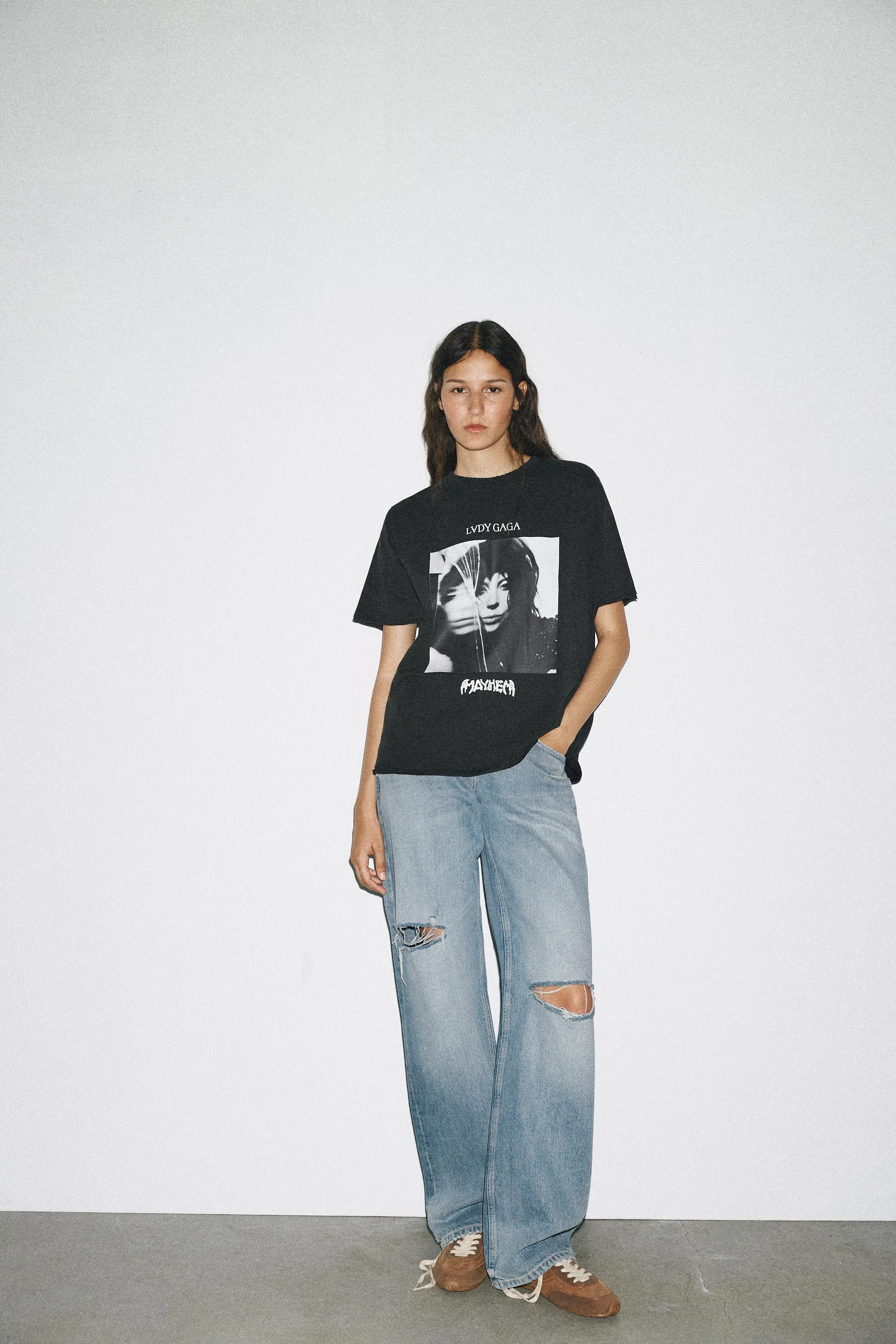 تی شرت با افکت محو شونده