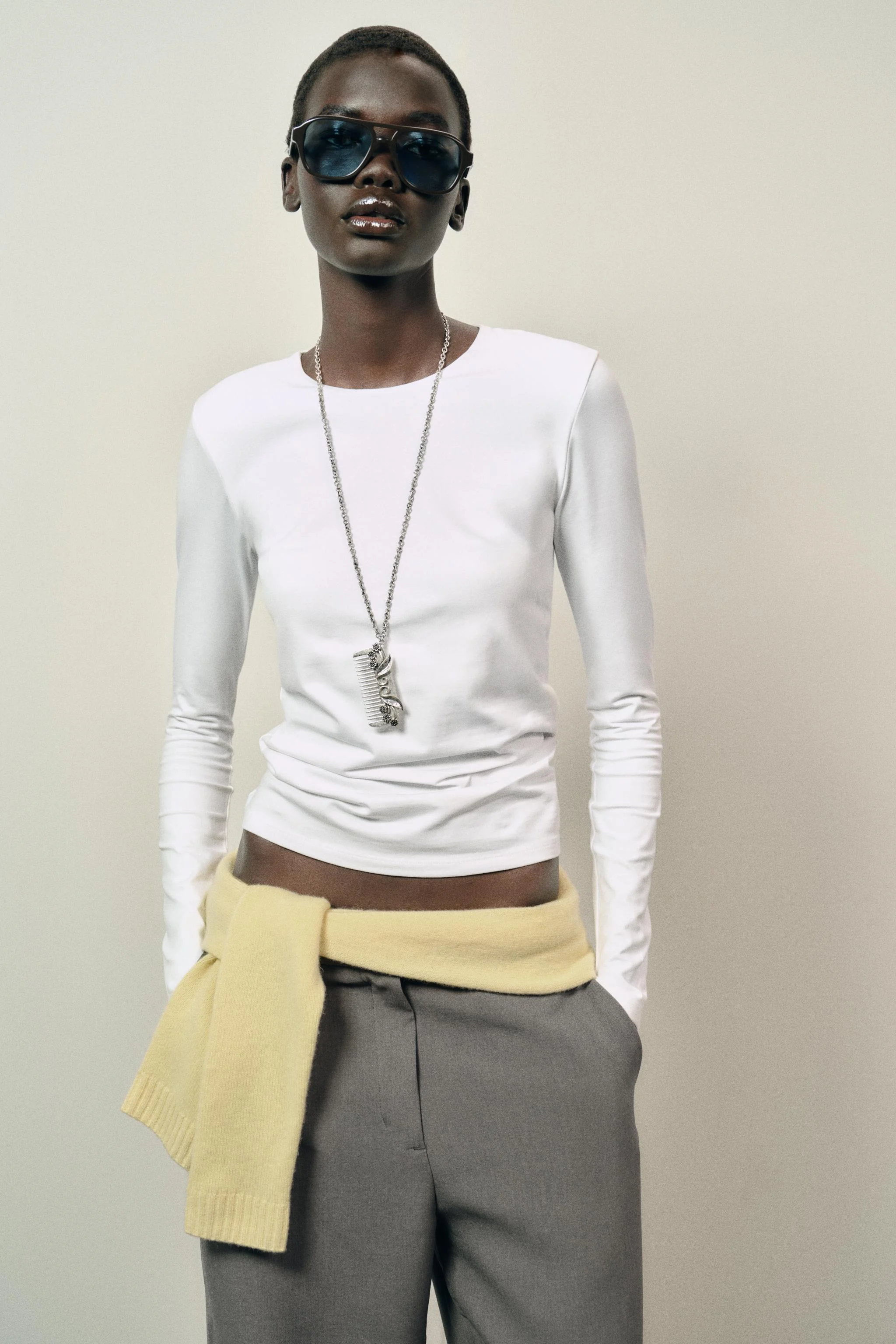 تی شرت نخی ساده