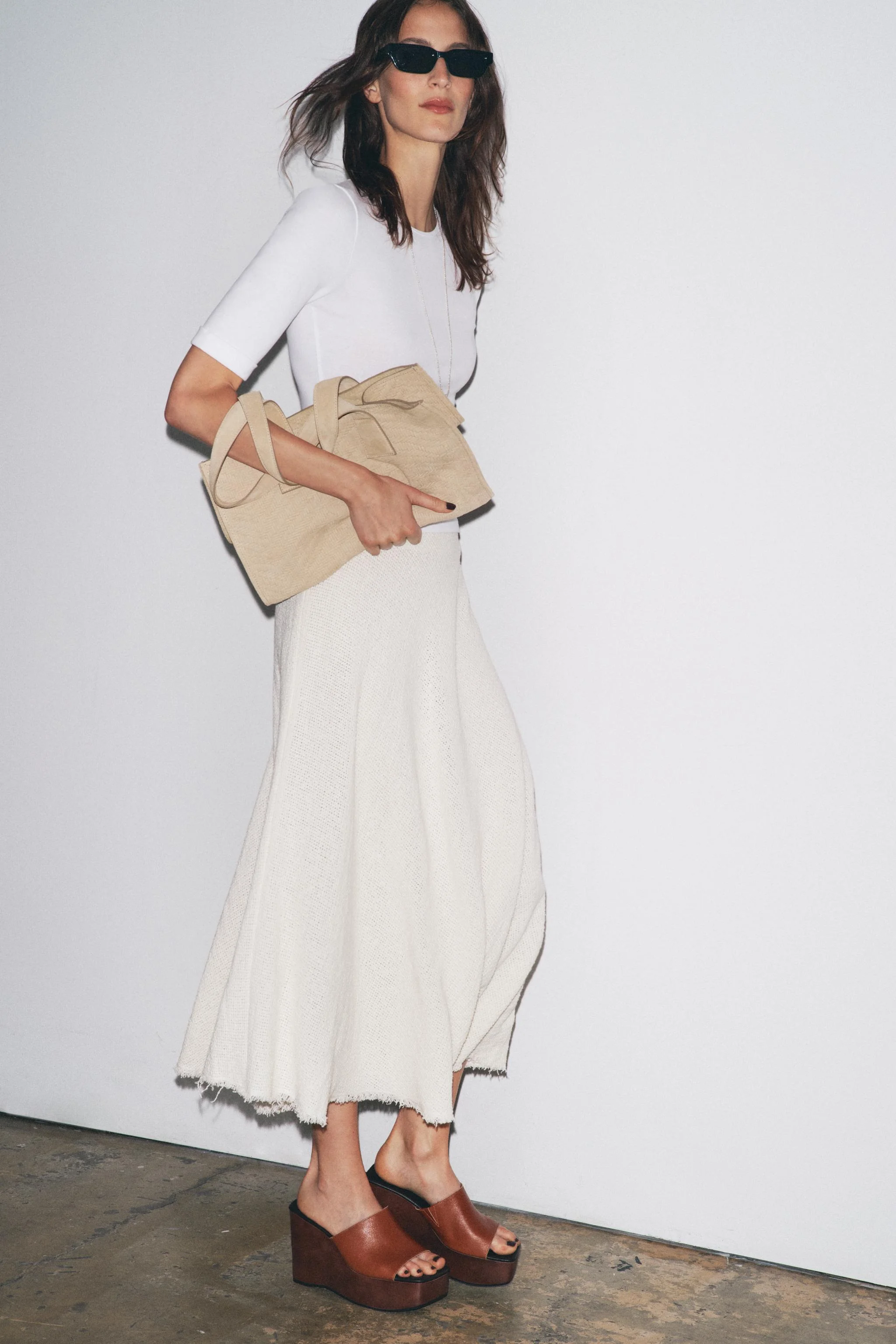 تی شرت نخی شسته شده