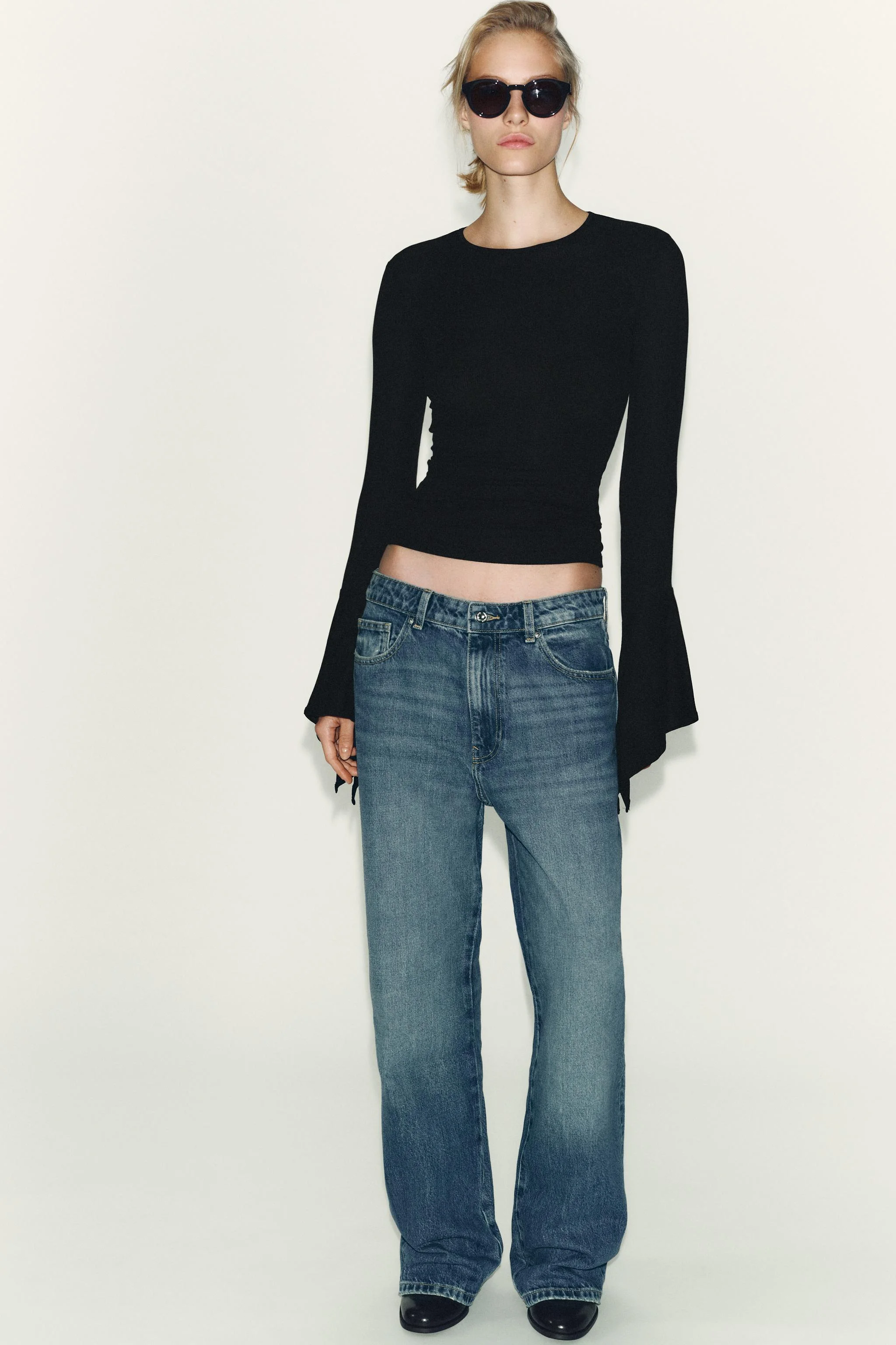 تی شرت آستین پفی