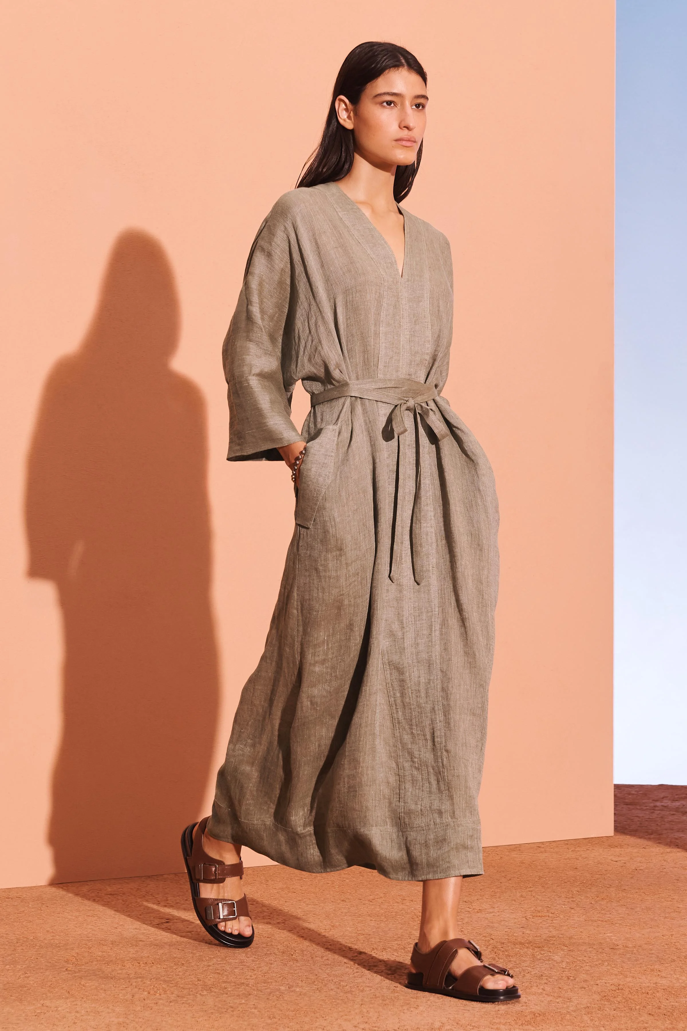 صندل های پشتی دار چرمی