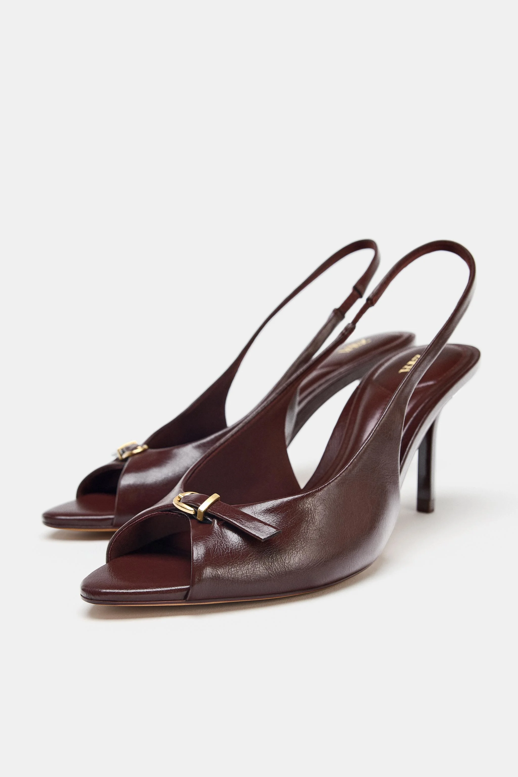 صندل های پاشنه دار اسلینگ بک سگک دار