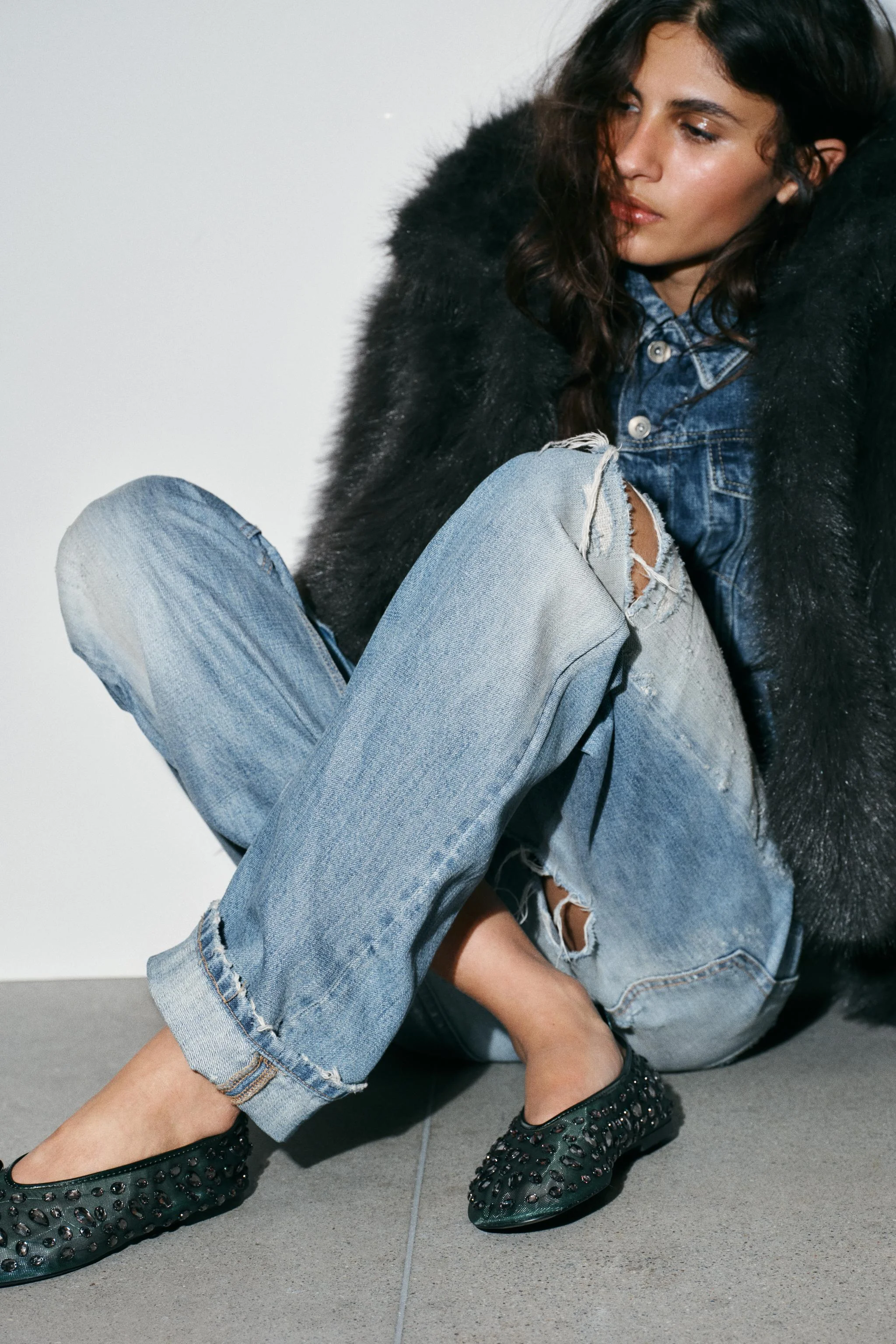 کفش باله توری درخشان کفش باله توری درخشان