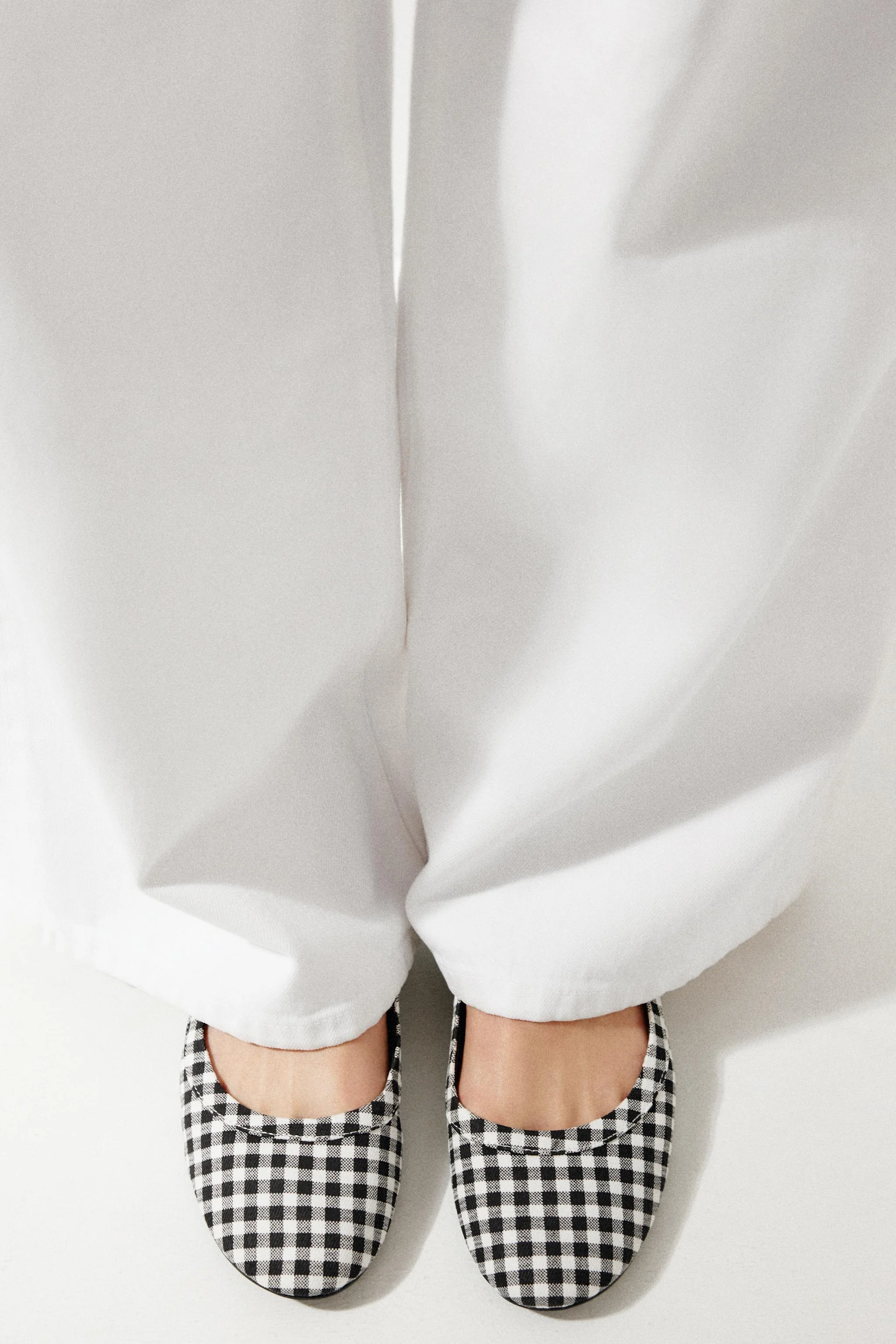 کفش های تخت طرح دار