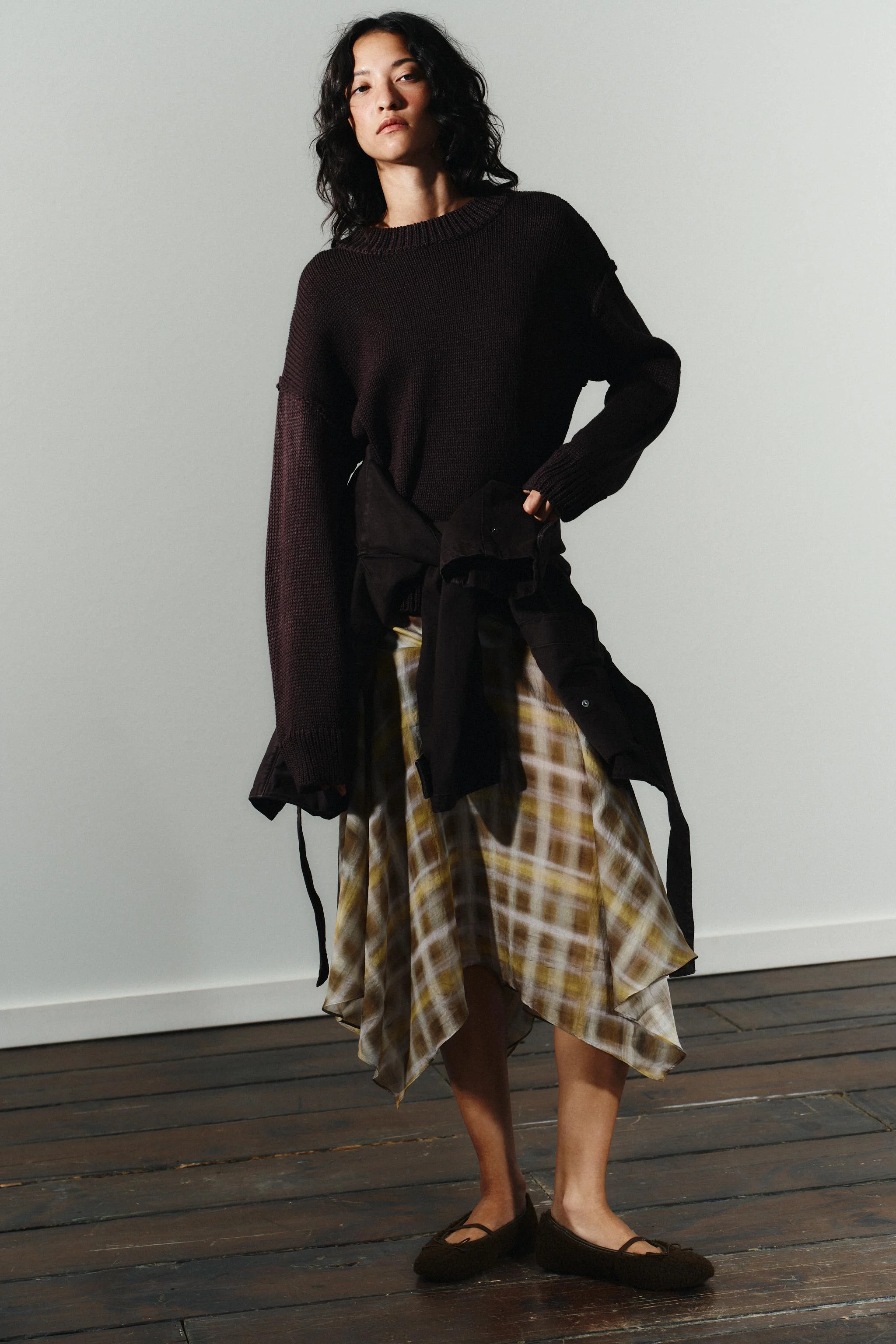 کفش باله تخت با طرح بورگ کفش باله تخت با طرح بورگ