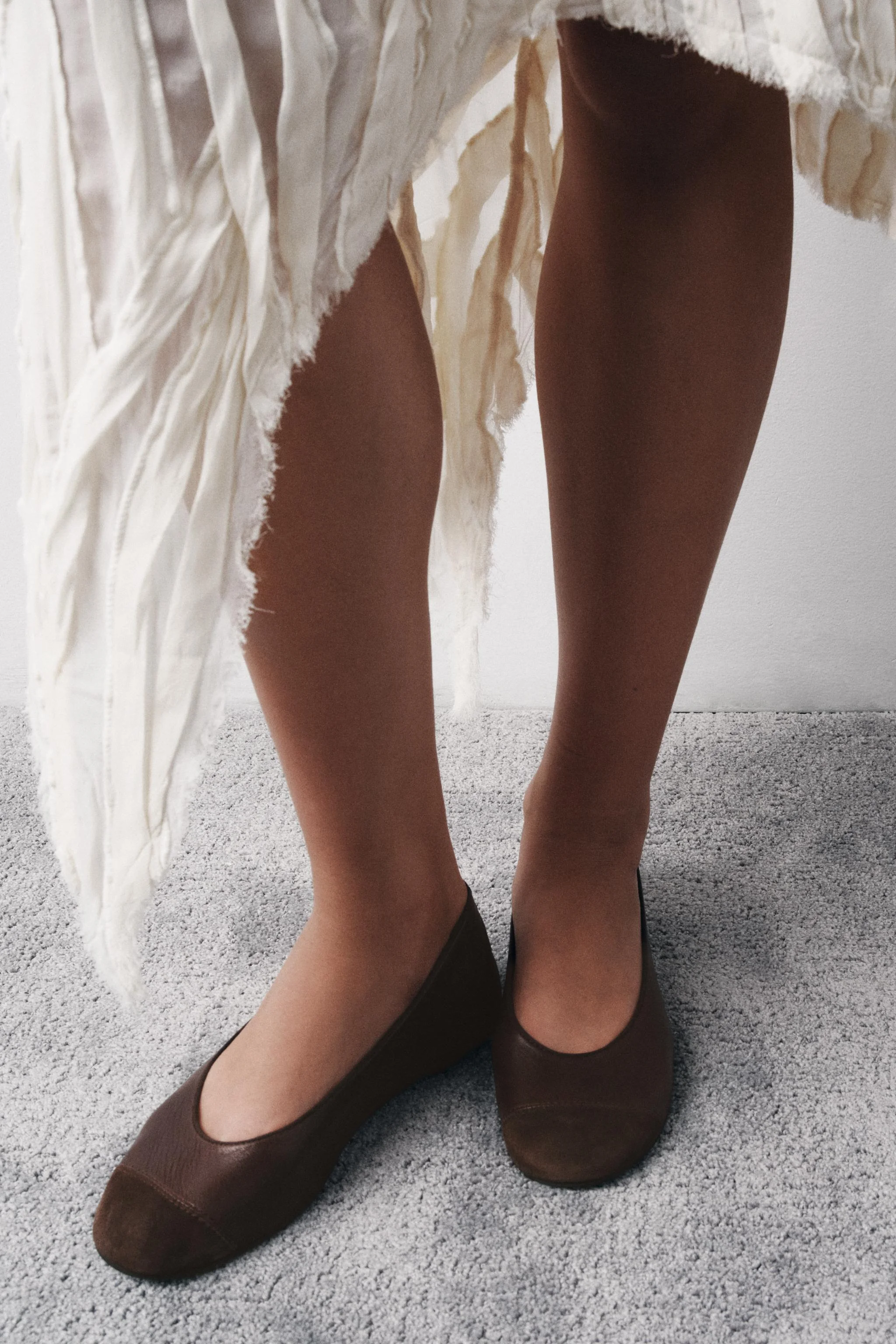 کفش باله چرمی