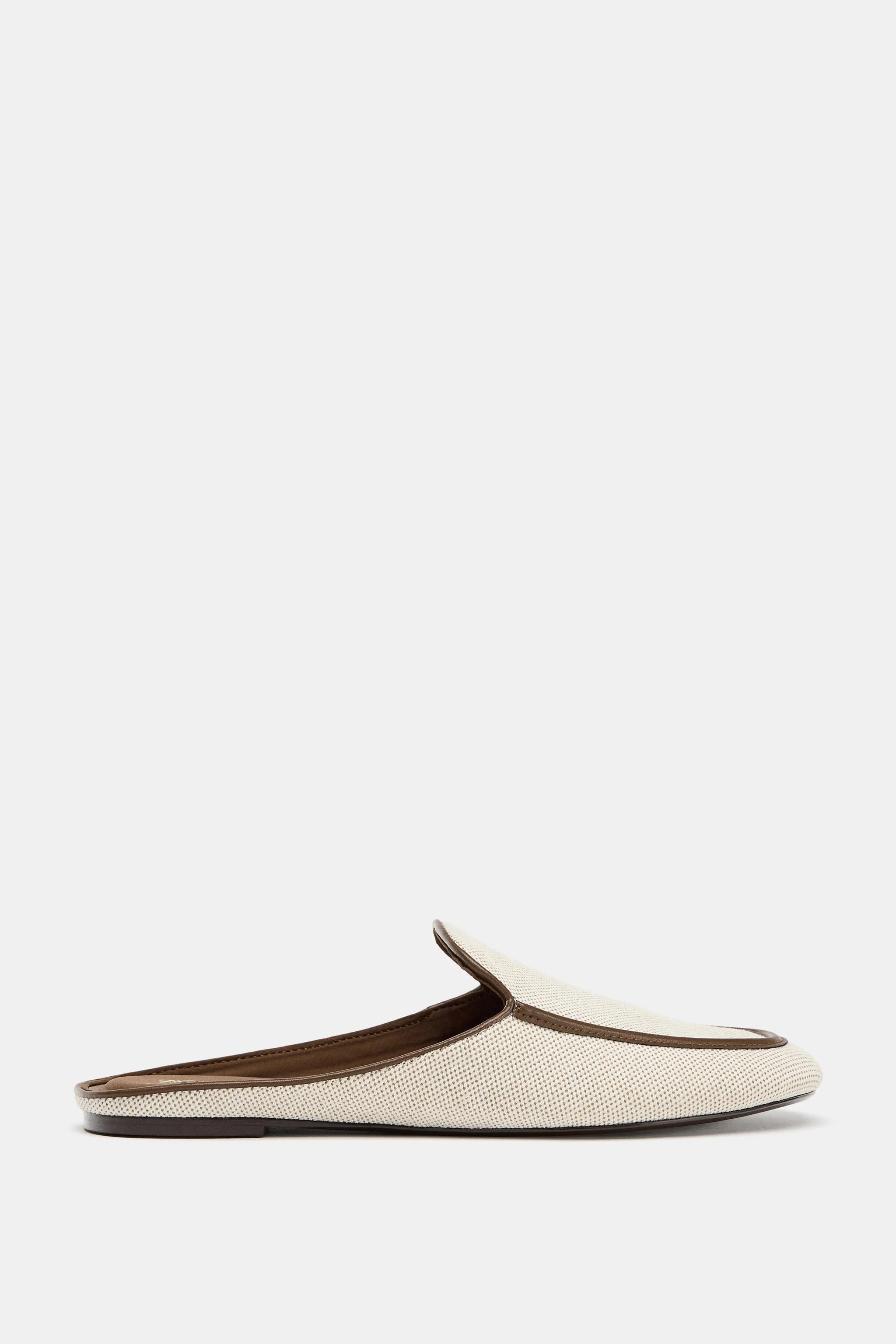 بابوش های پارچه ای با دوخت تزیینی بابوش های پارچه ای با دوخت تزیینی