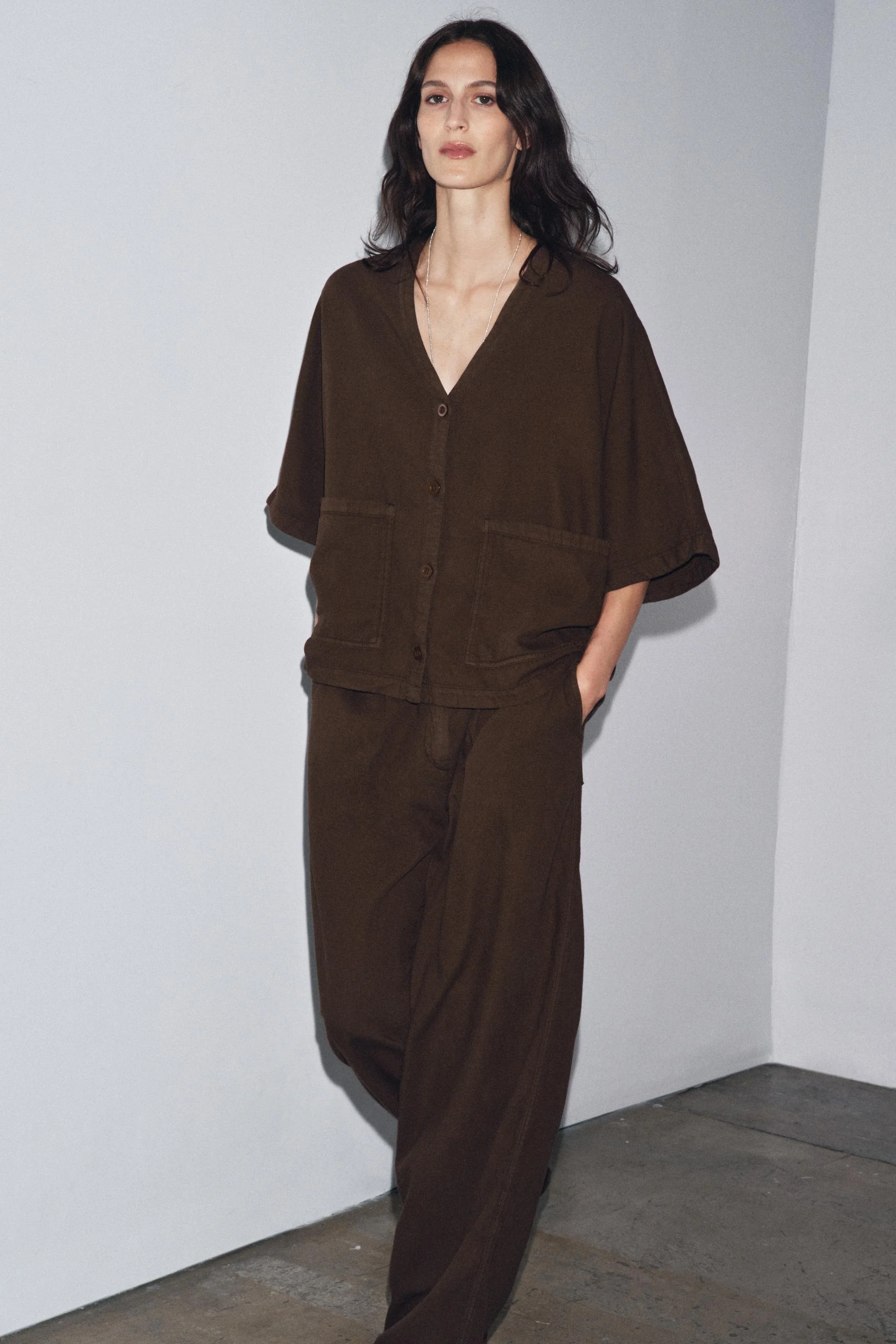 پیراهن ریلکس از کالکشن ZW