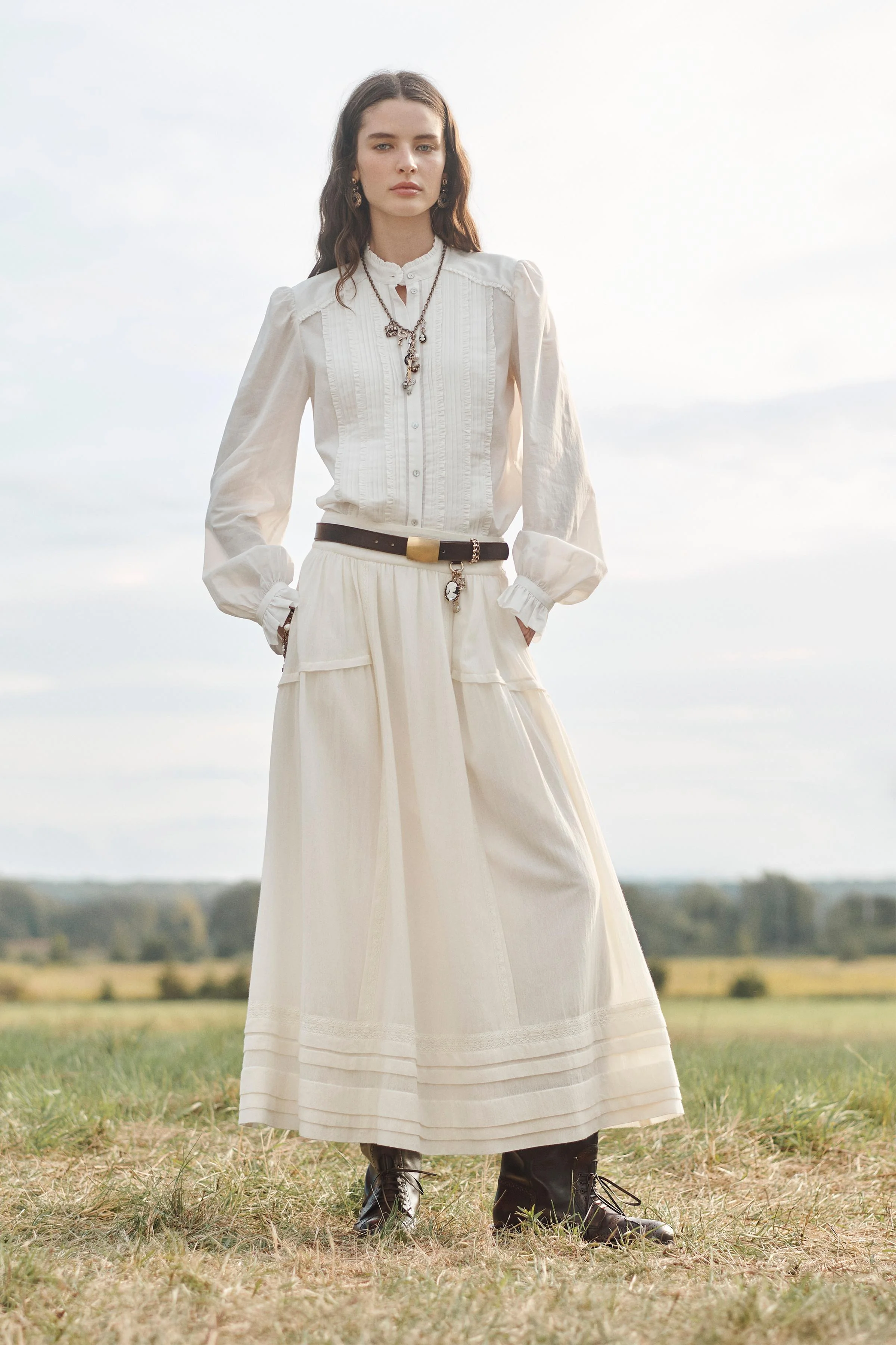 پیراهن پلیسه دار نسخه محدود