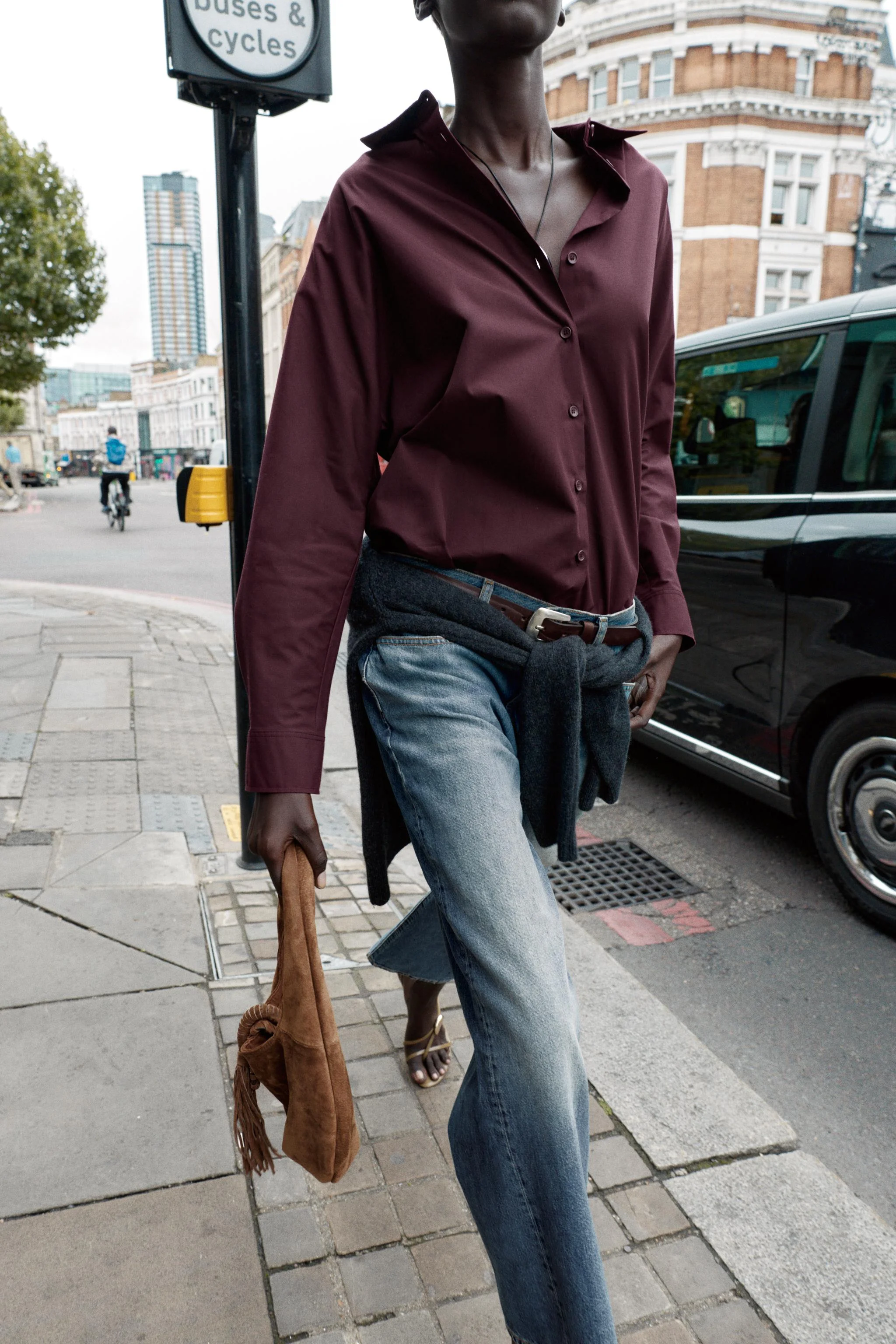 پیراهن پاپلین سایز بزرگ