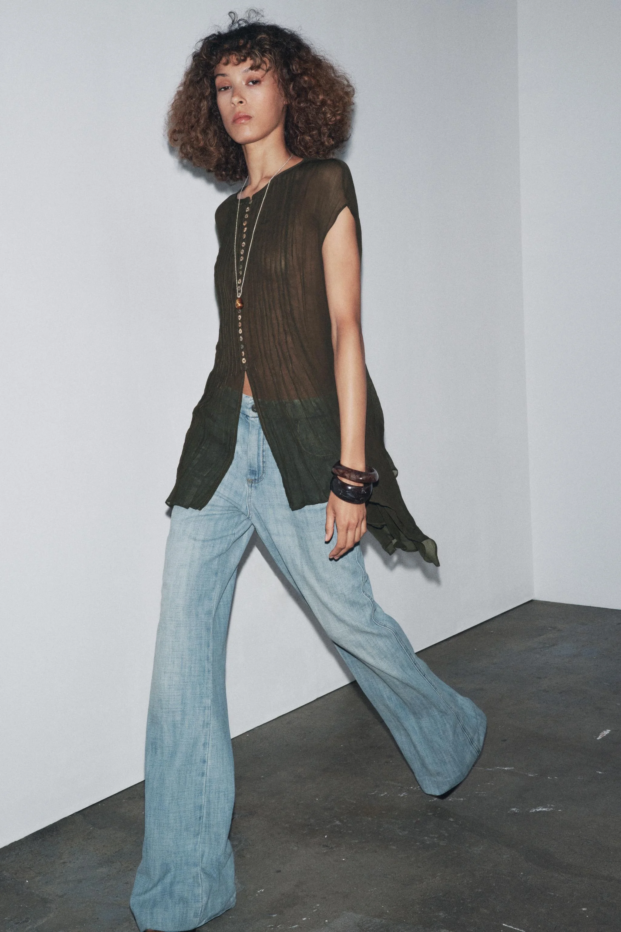 پیراهن نخی ZW COLLECTION