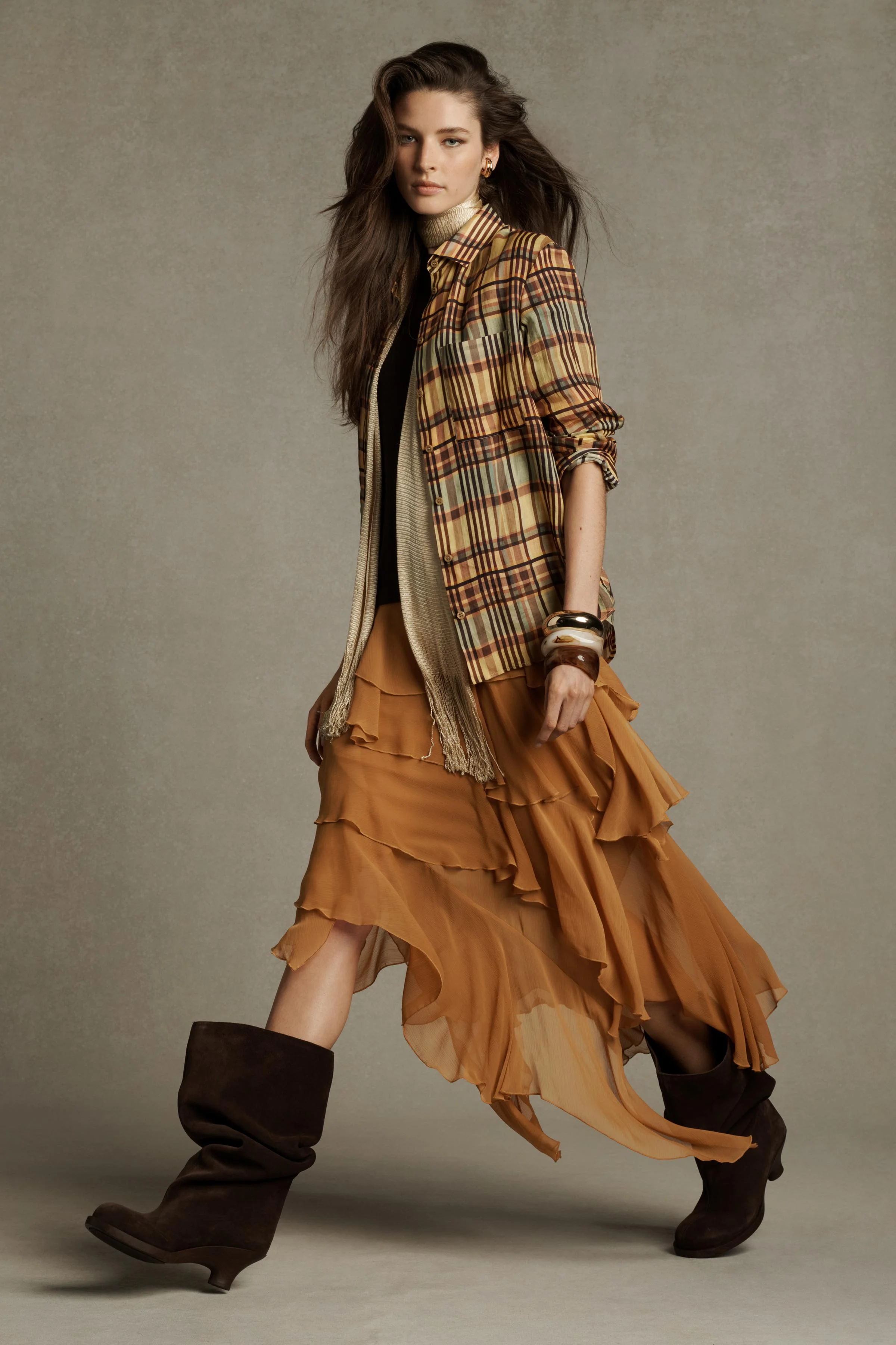 پیراهن چهارخانه رامی از کالکشن ZW