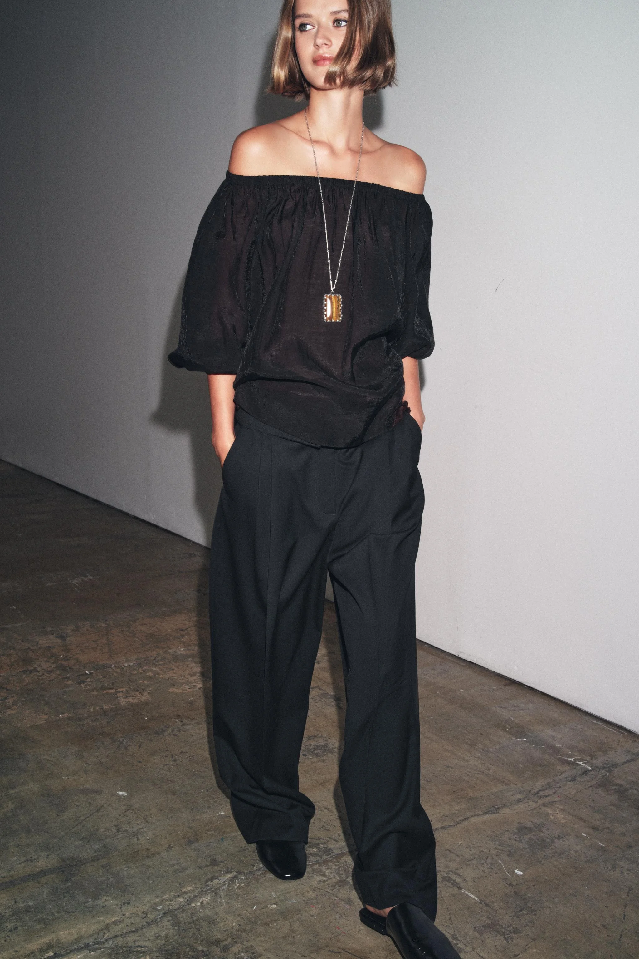 تاپ یقه باز ZW COLLECTION