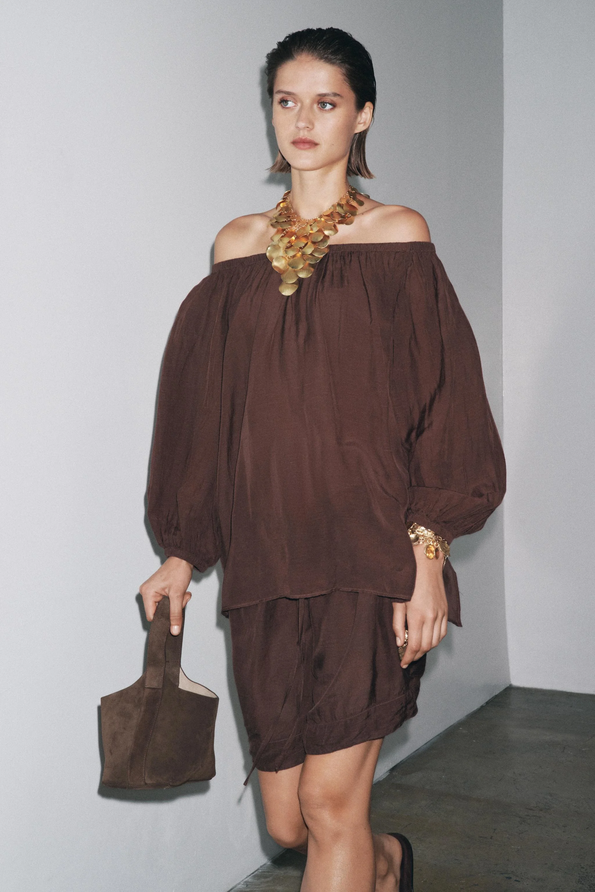 تاپ یقه باز ZW COLLECTION