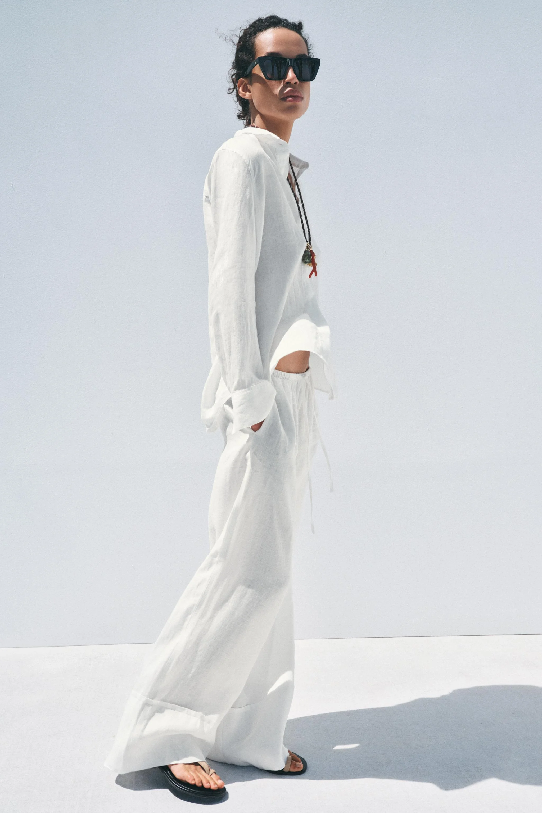 پیراهن 100% لینن از کالکشن ZW