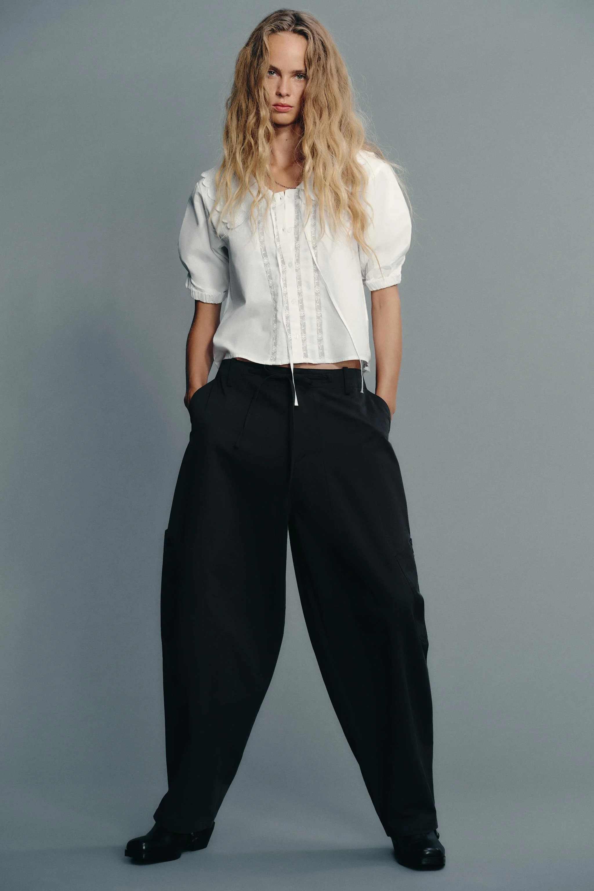 پیراهن یقه پیتر پن گلدوزی شده پیراهن یقه پیتر پن گلدوزی شده