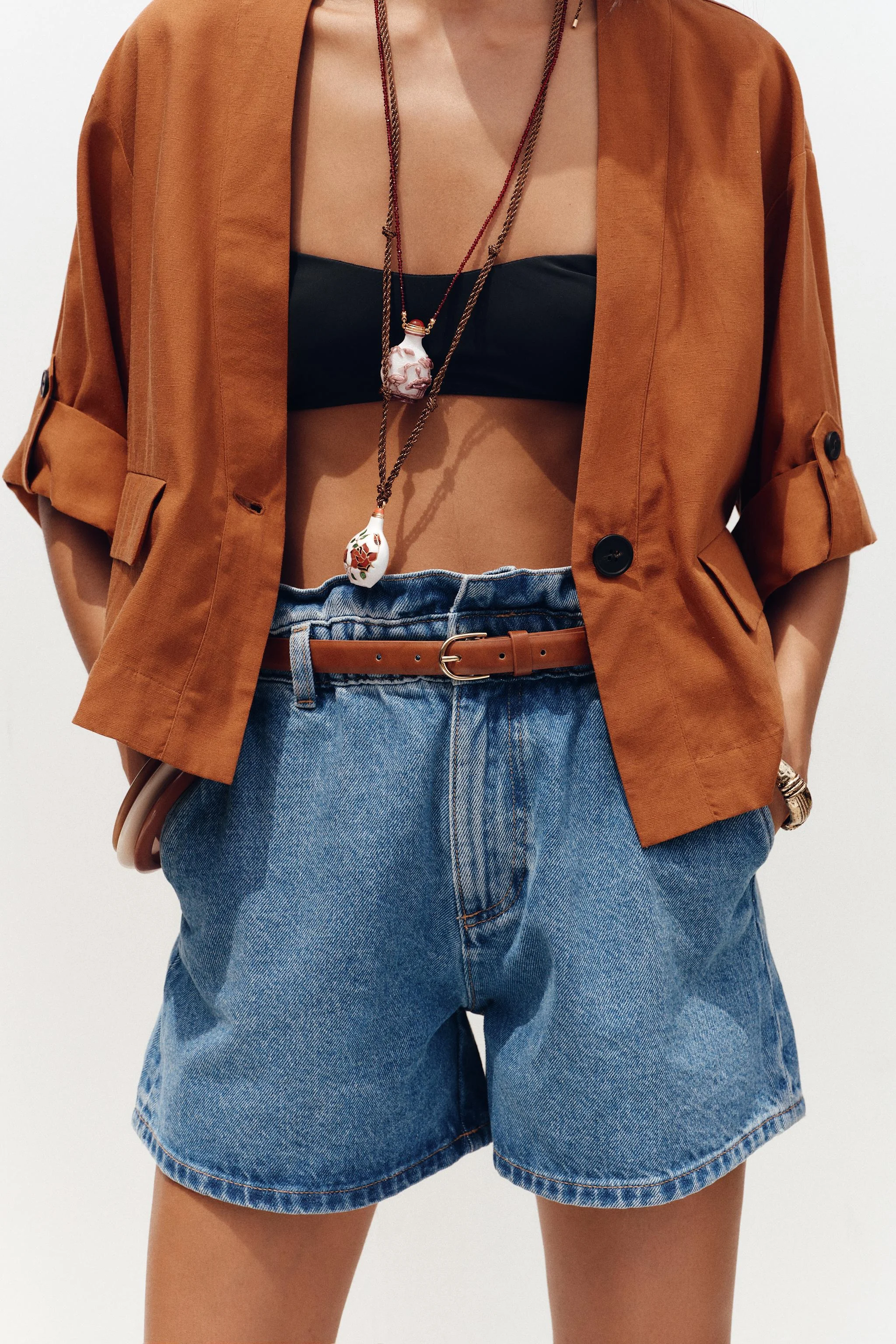 کت آستین کوتاه برگردان کت آستین کوتاه برگردان