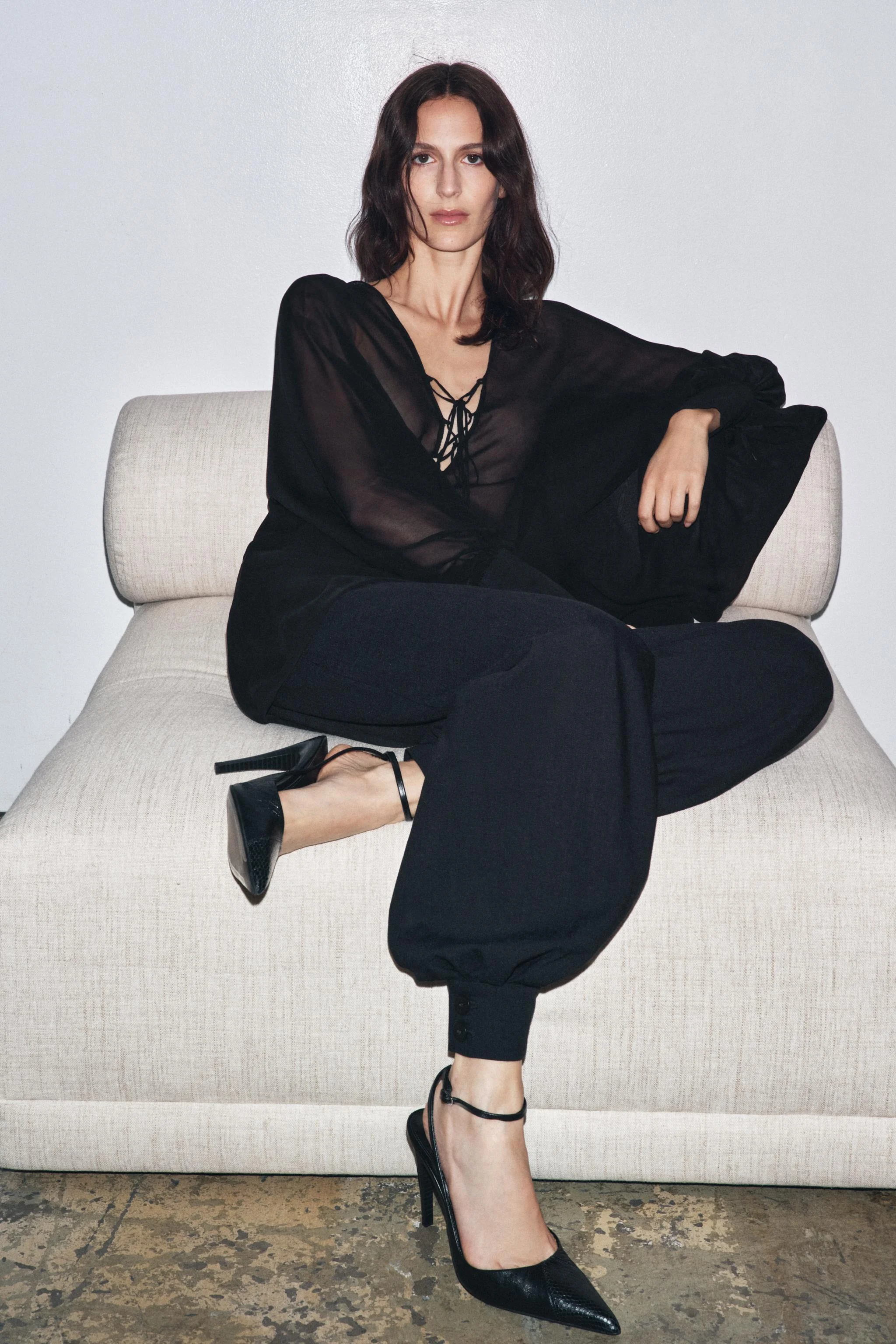 کفش های پاشنه بلند چرمی