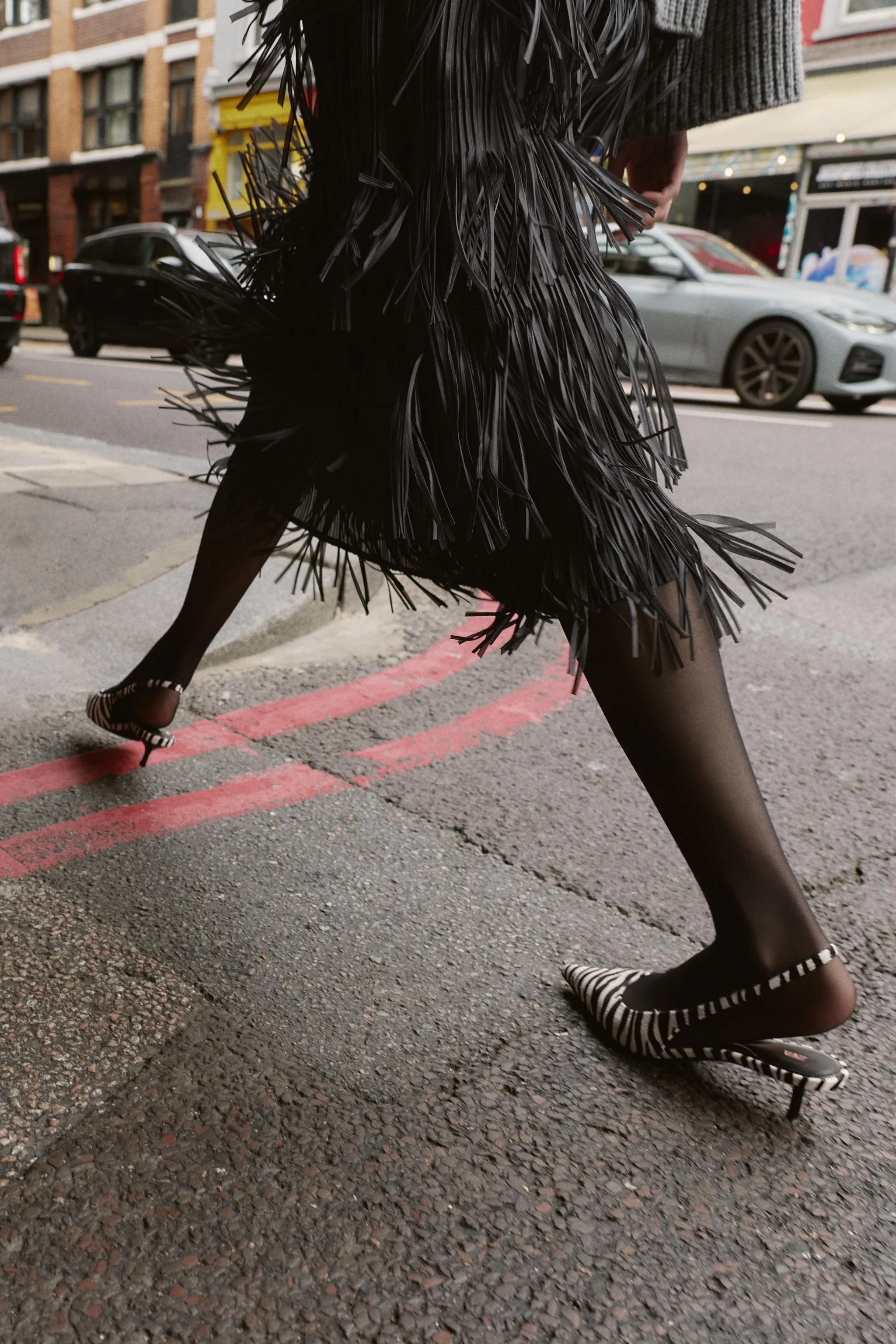 کفش های چرمی با طرح حیوانات