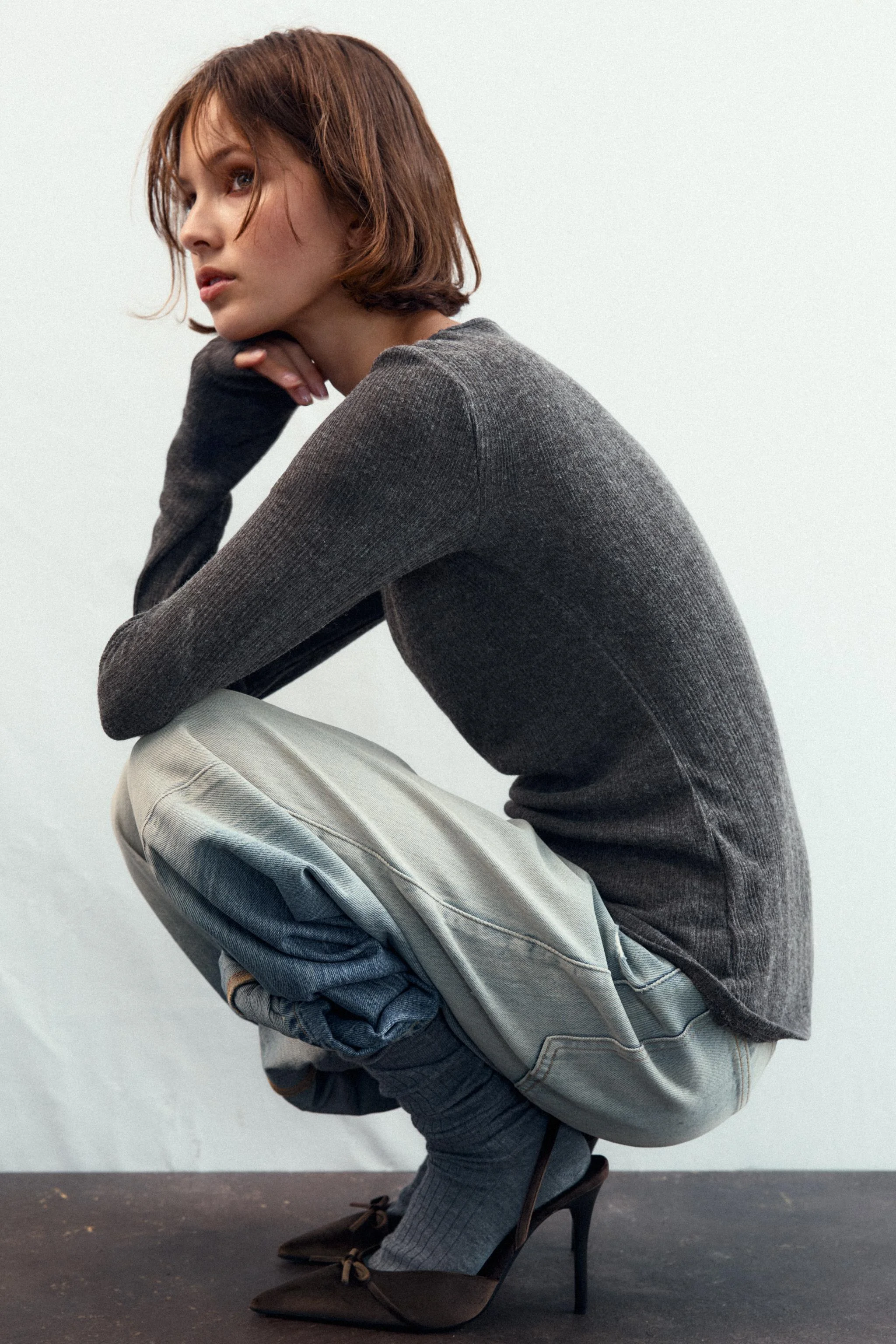 کفش پاشنه بلند اسلینگ بک