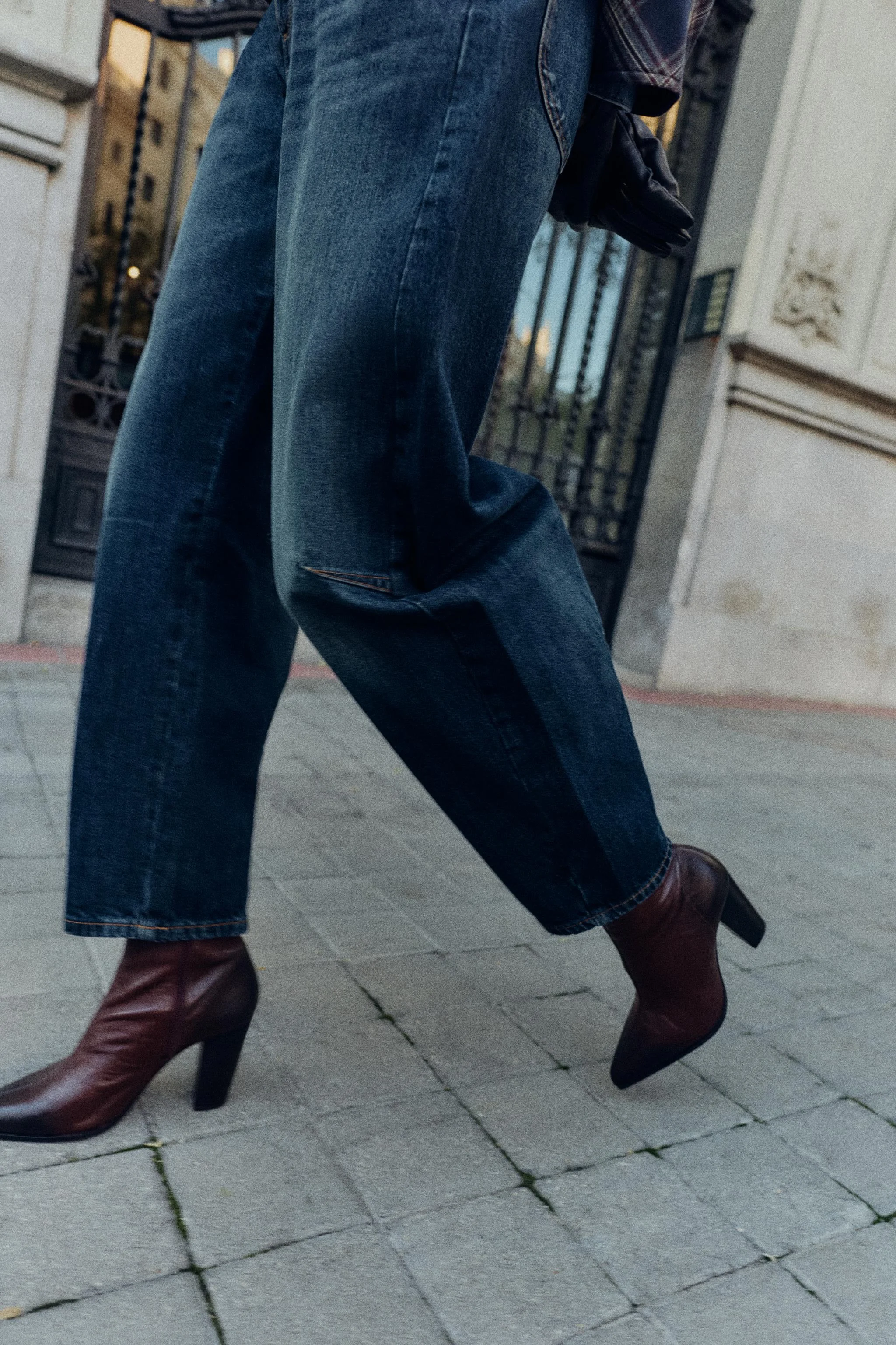 بوت های چرمی تا مچ پا