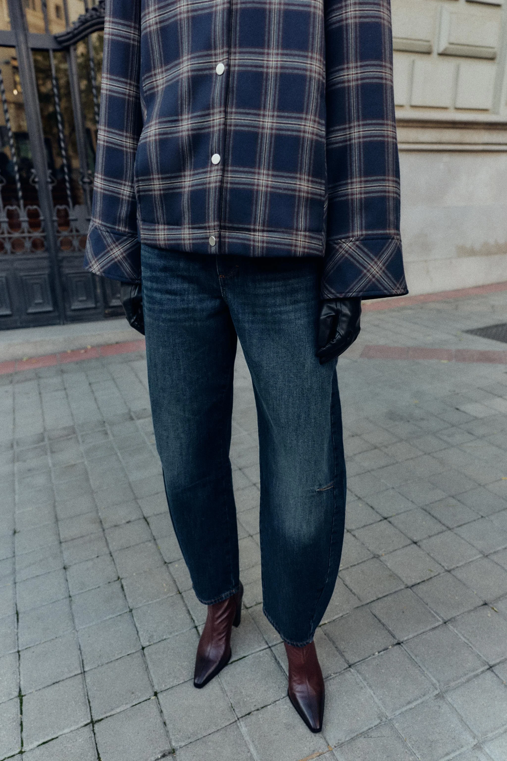 بوت های چرمی تا مچ پا