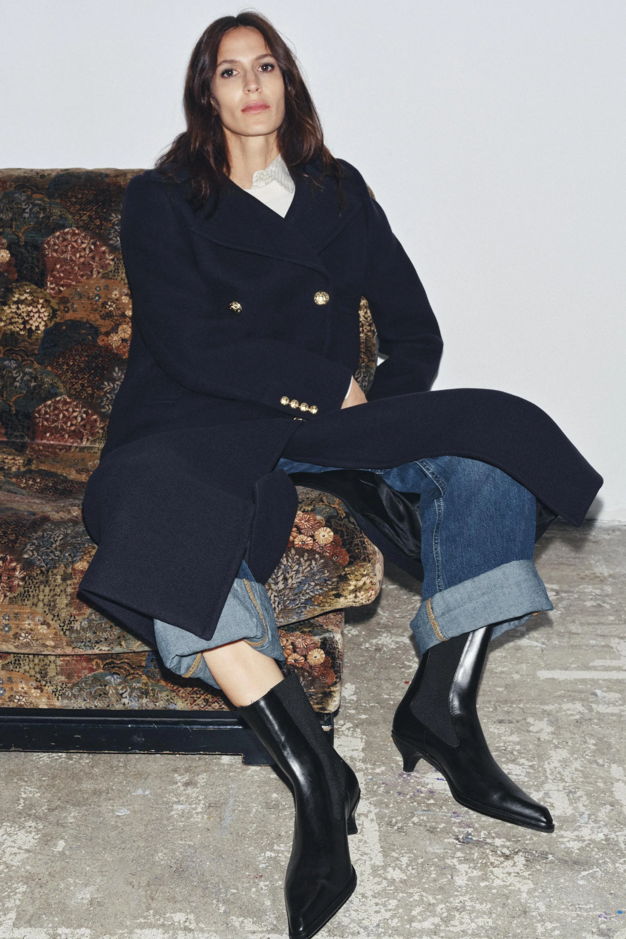 نیم بوت چرمی پاشنه بچه گربه ای نسخه محدود