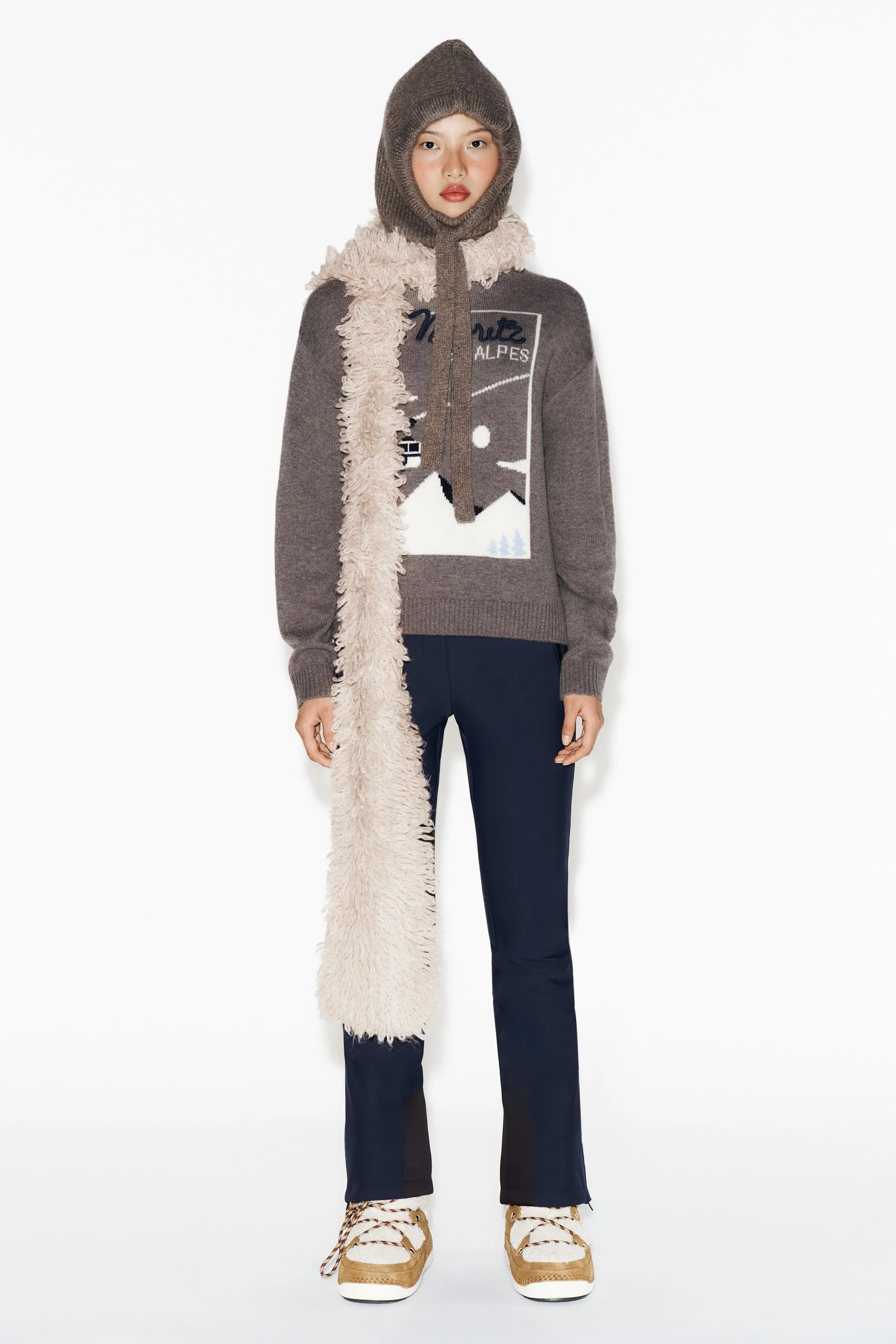 نیم بوت ساق دار مجموعه اسکی