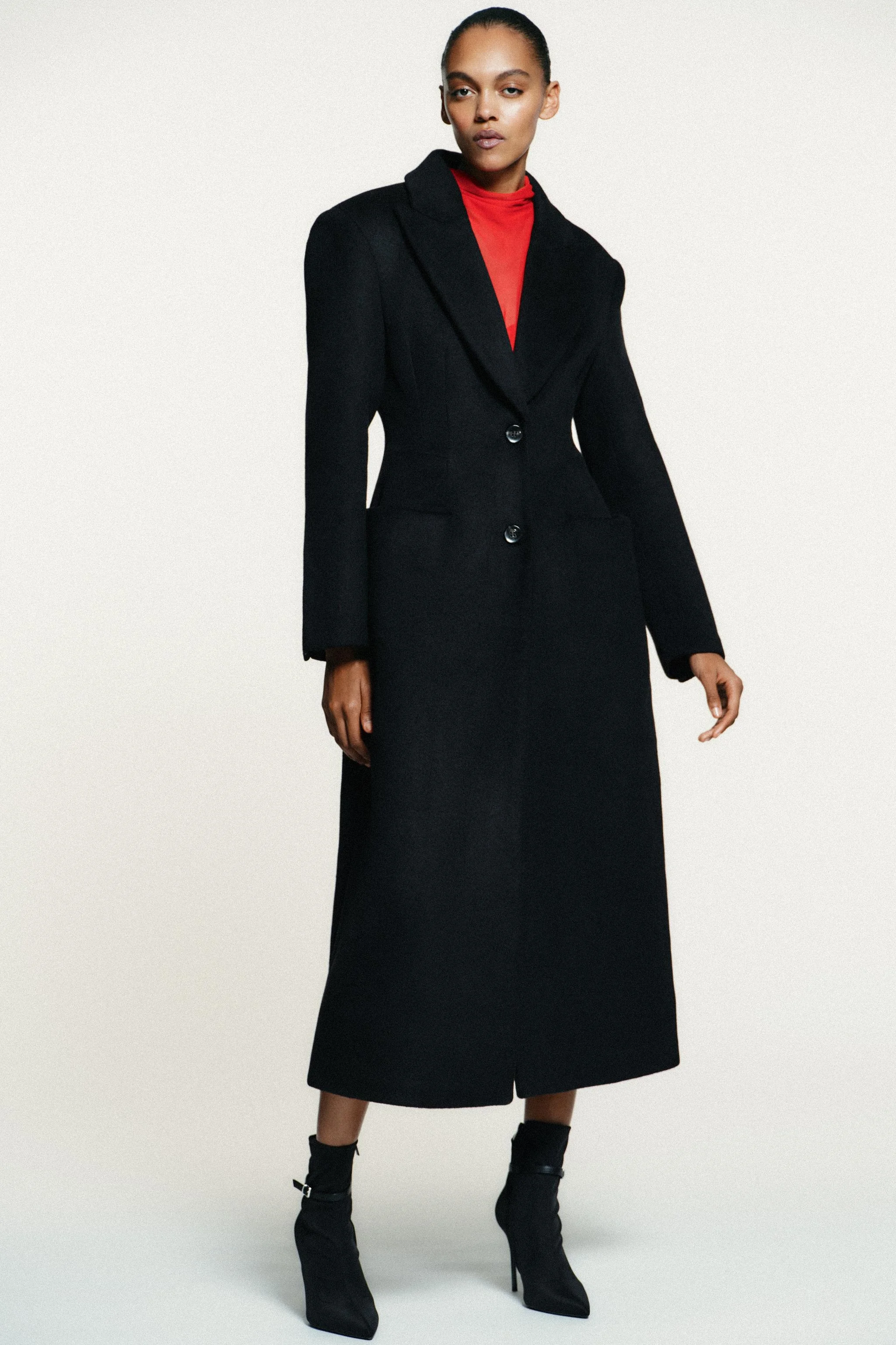 بوت های پاشنه دار ساق دار با سگک