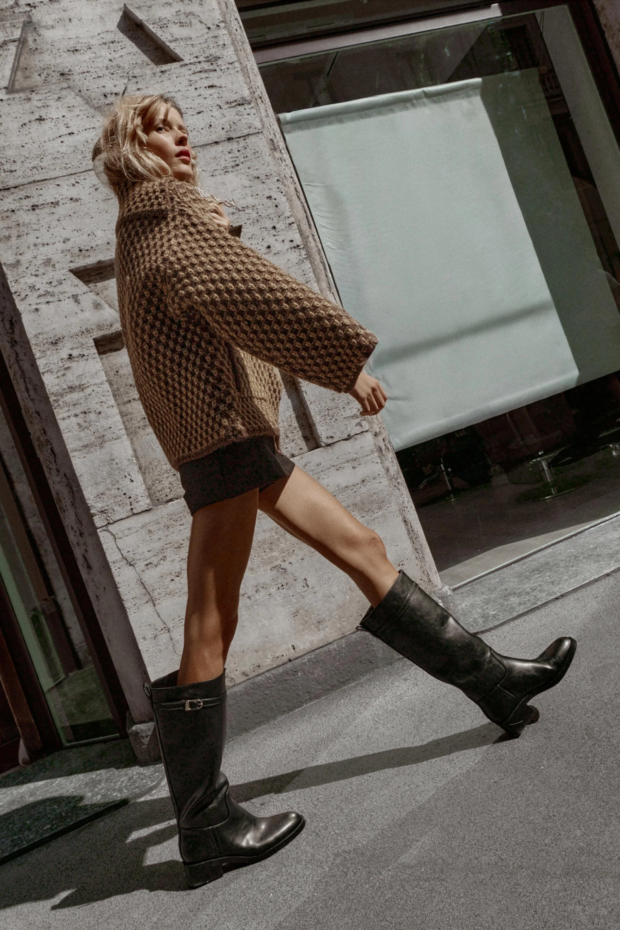 بوت های سگک دار به سبک سوارکاری