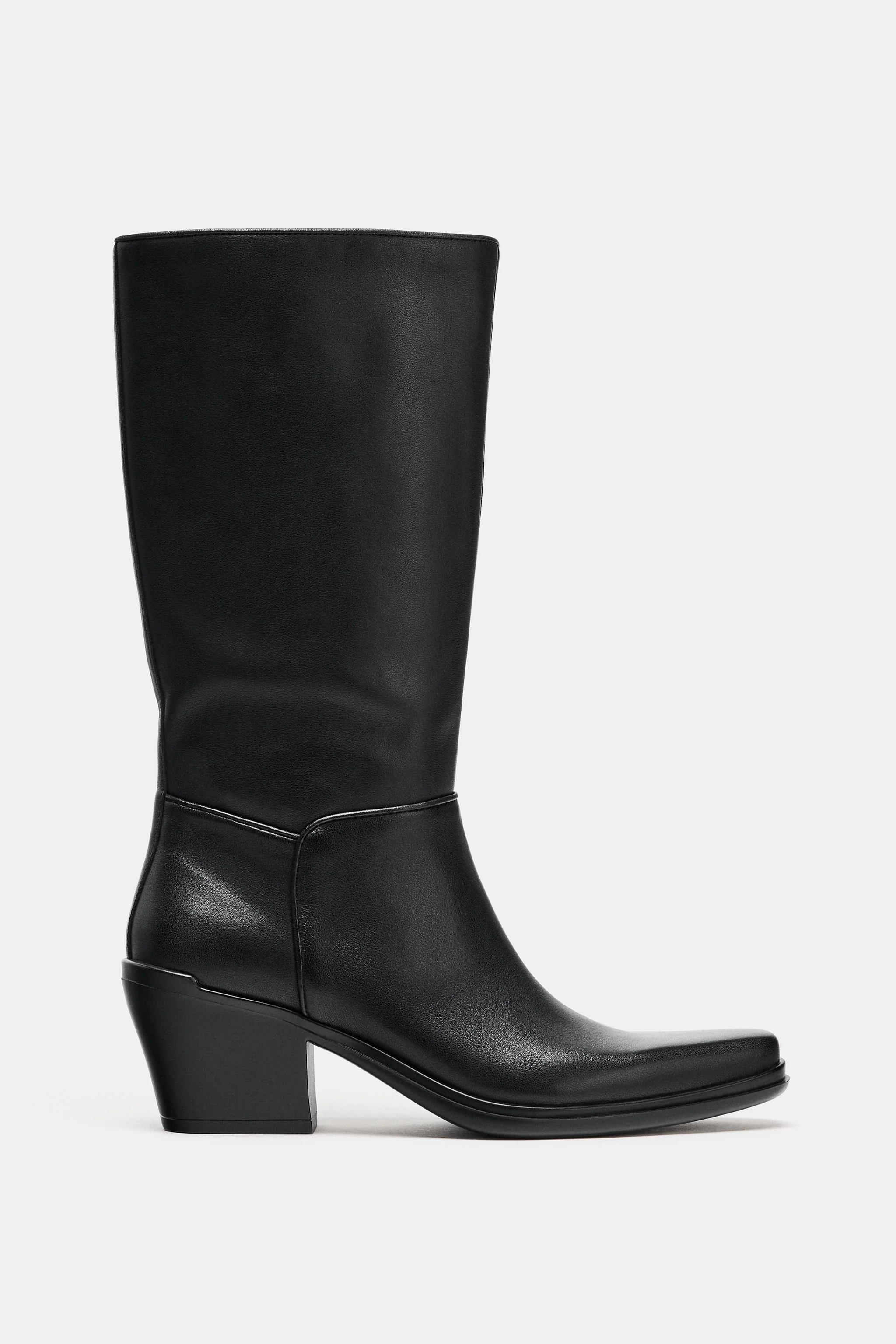 بوت های چرمی کابویی تا مچ پا