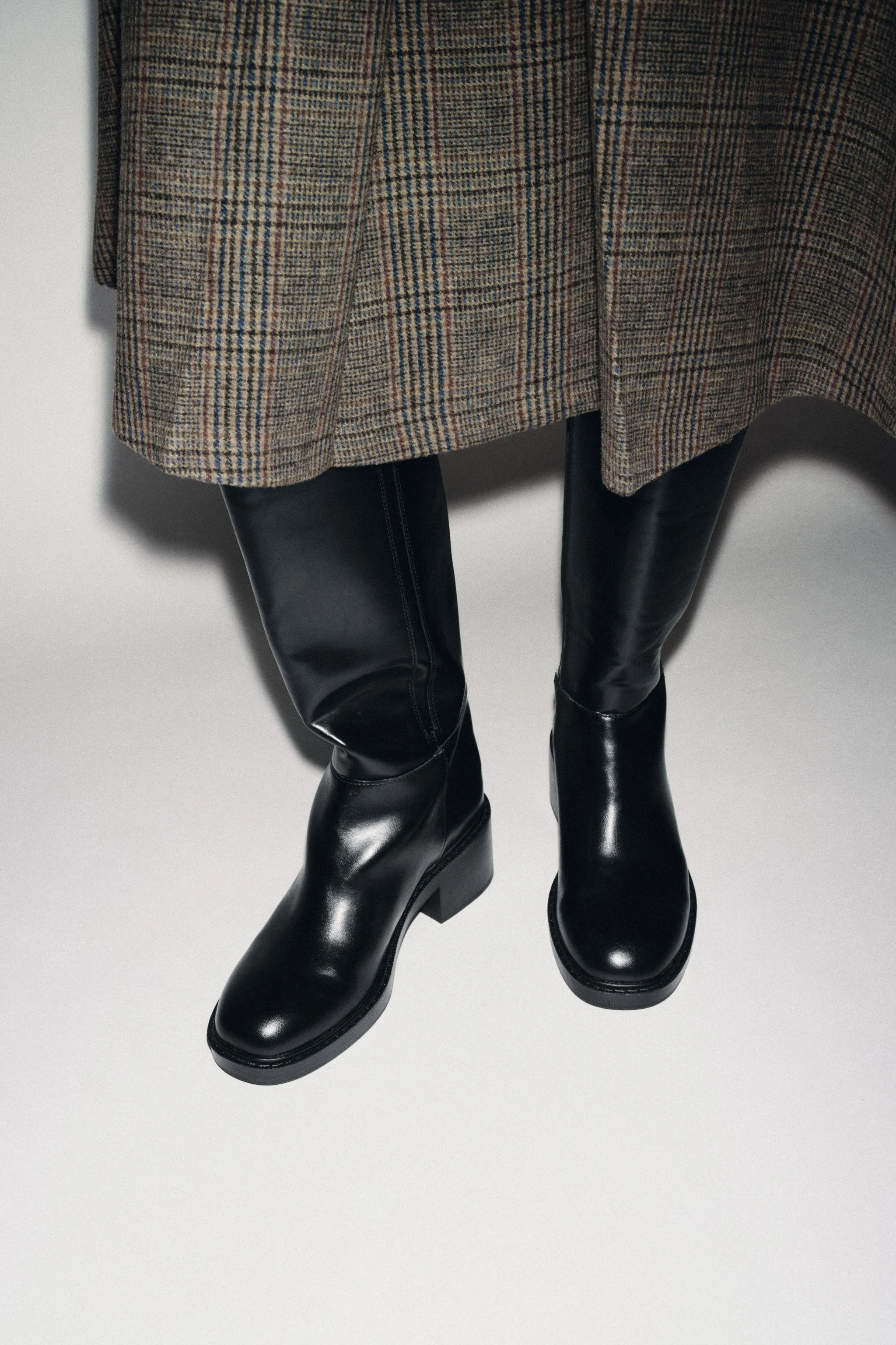 بوت پاشنه پهن