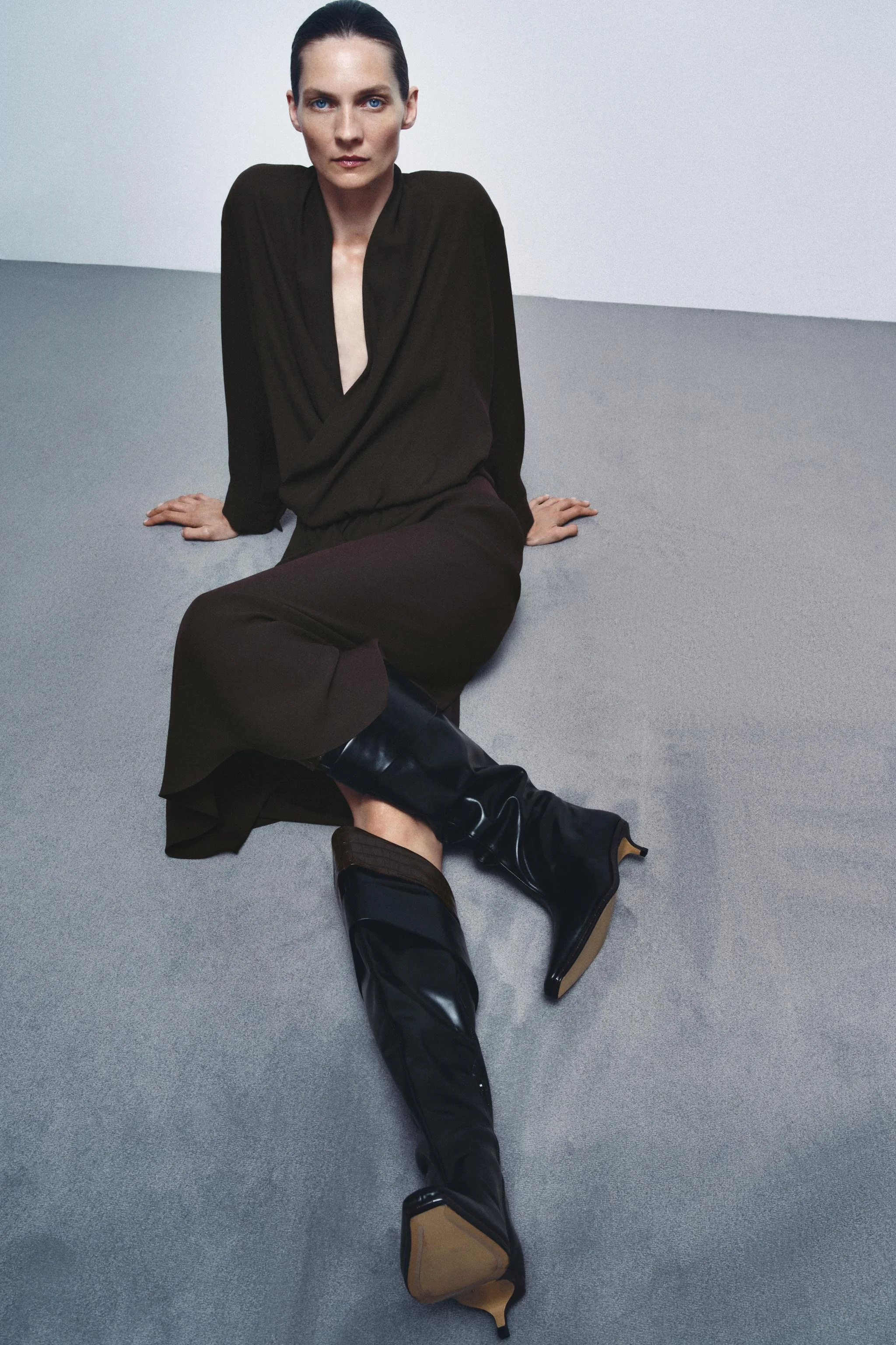 بوت های چرمی ساق بلند نسخه محدود