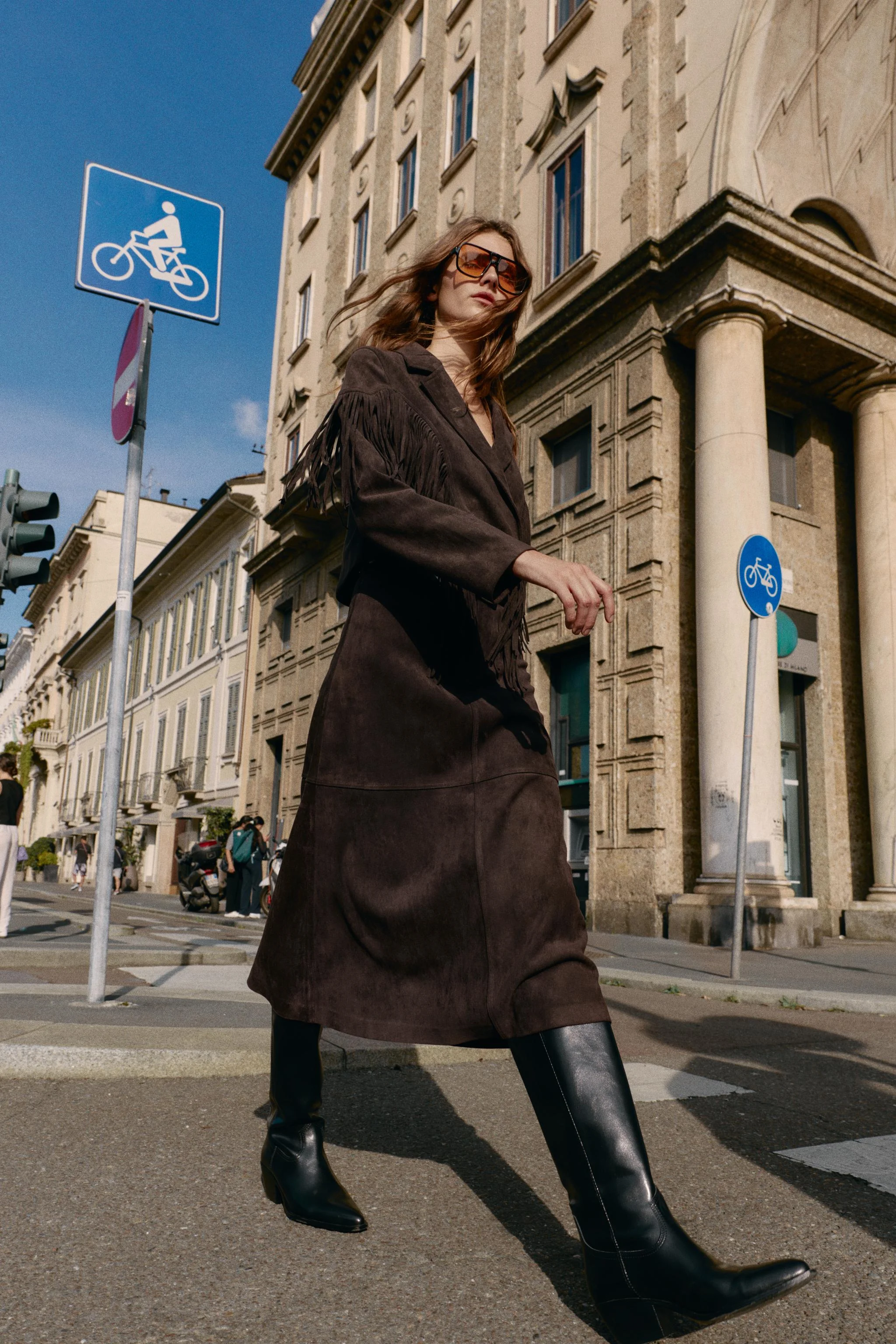 بوت های کابویی تا زانو