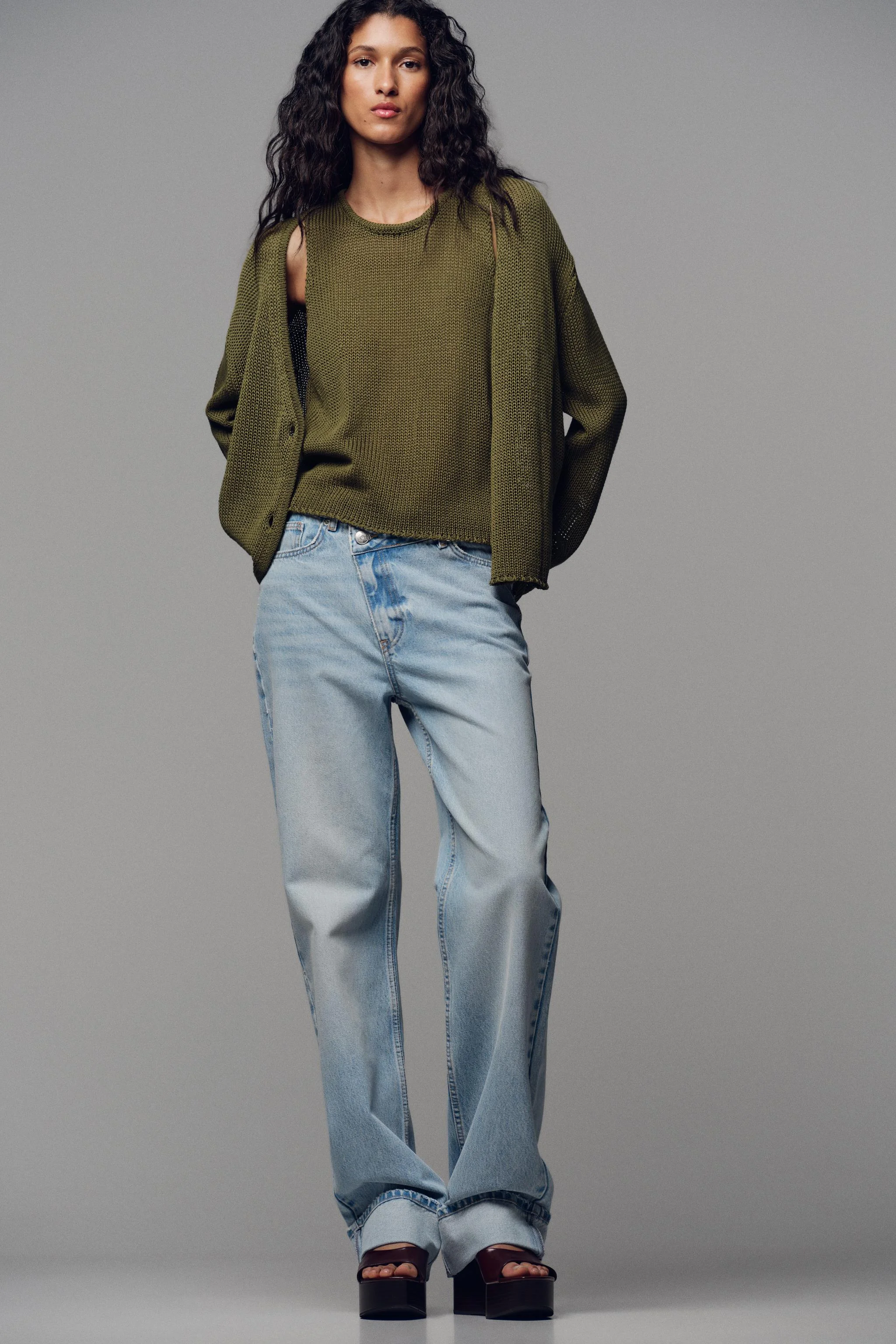 ژاکت کشباف ۱۰۰٪ پنبه