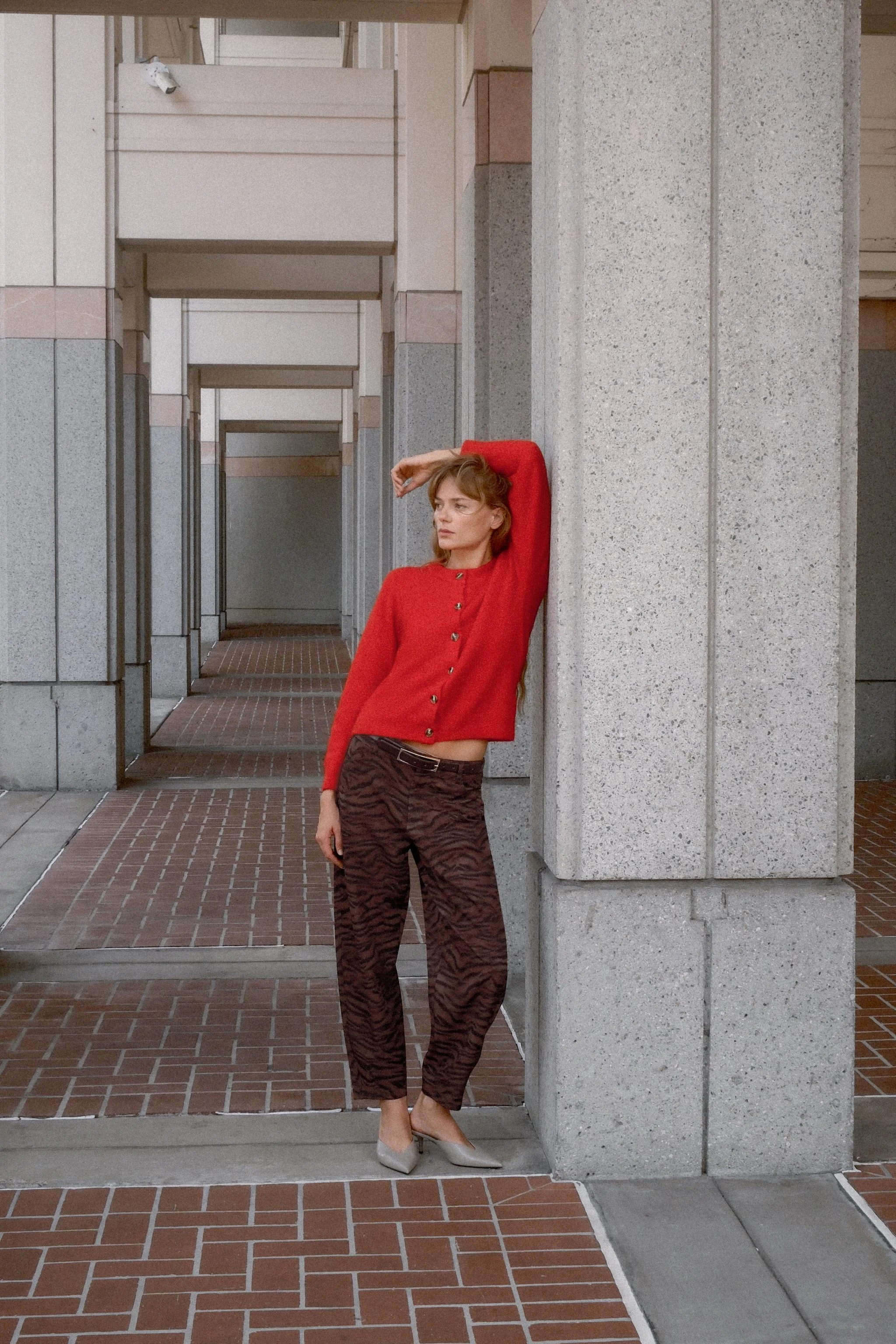 ژاکت بافتنی پشمی و آلپاکا